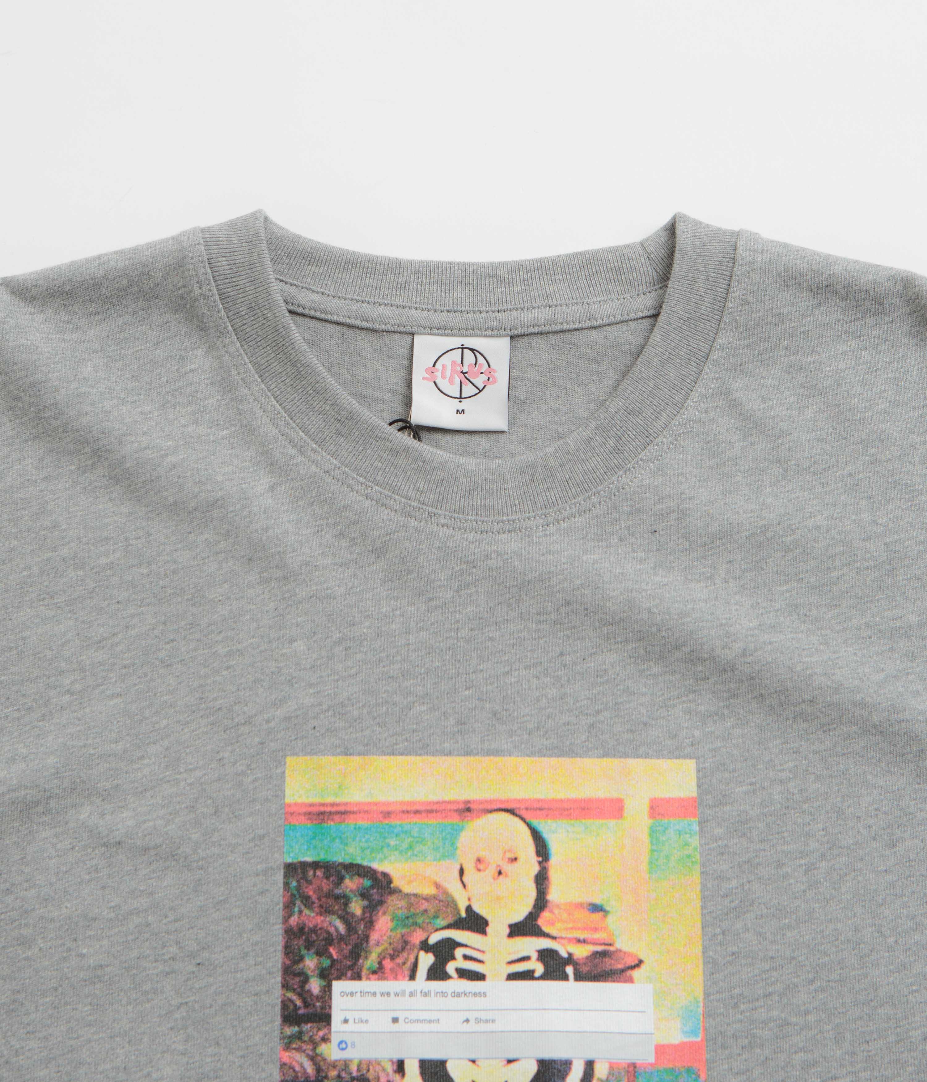 Polar Skeleton Kid T-Shirt - Heather Grey - Image 3