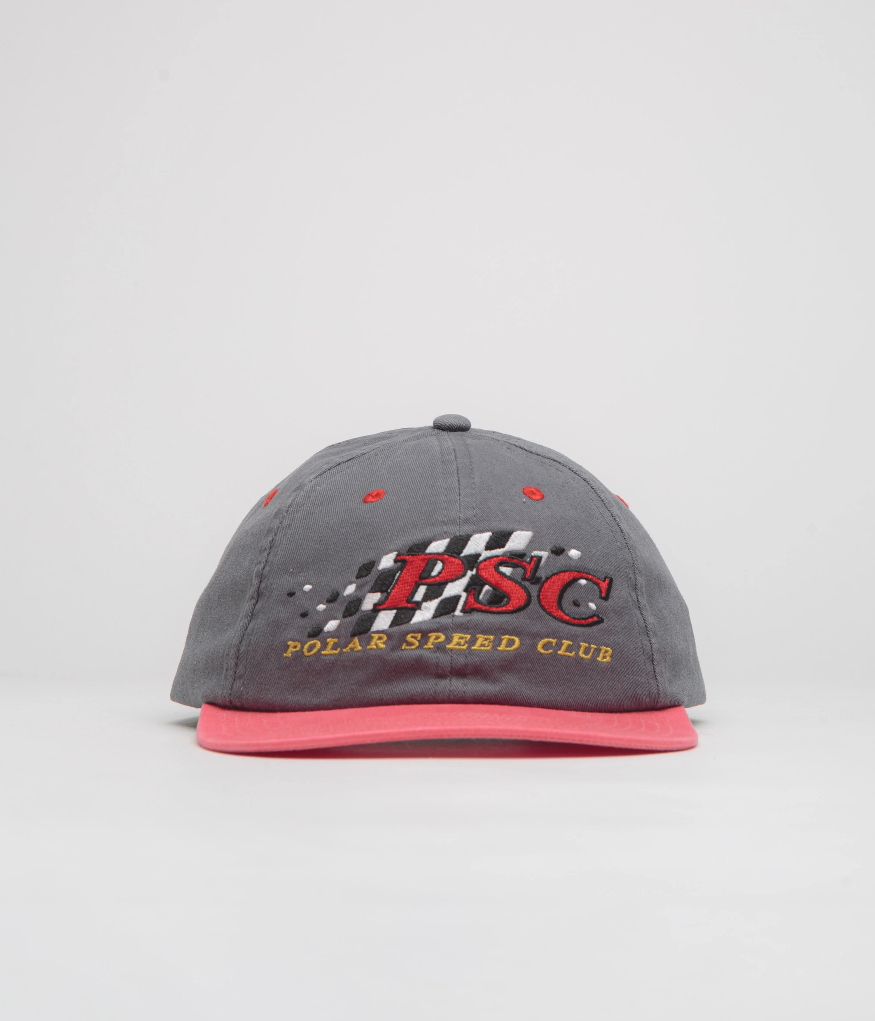 Polar Speed Club Michael Cap - Grey / Red - Image 2