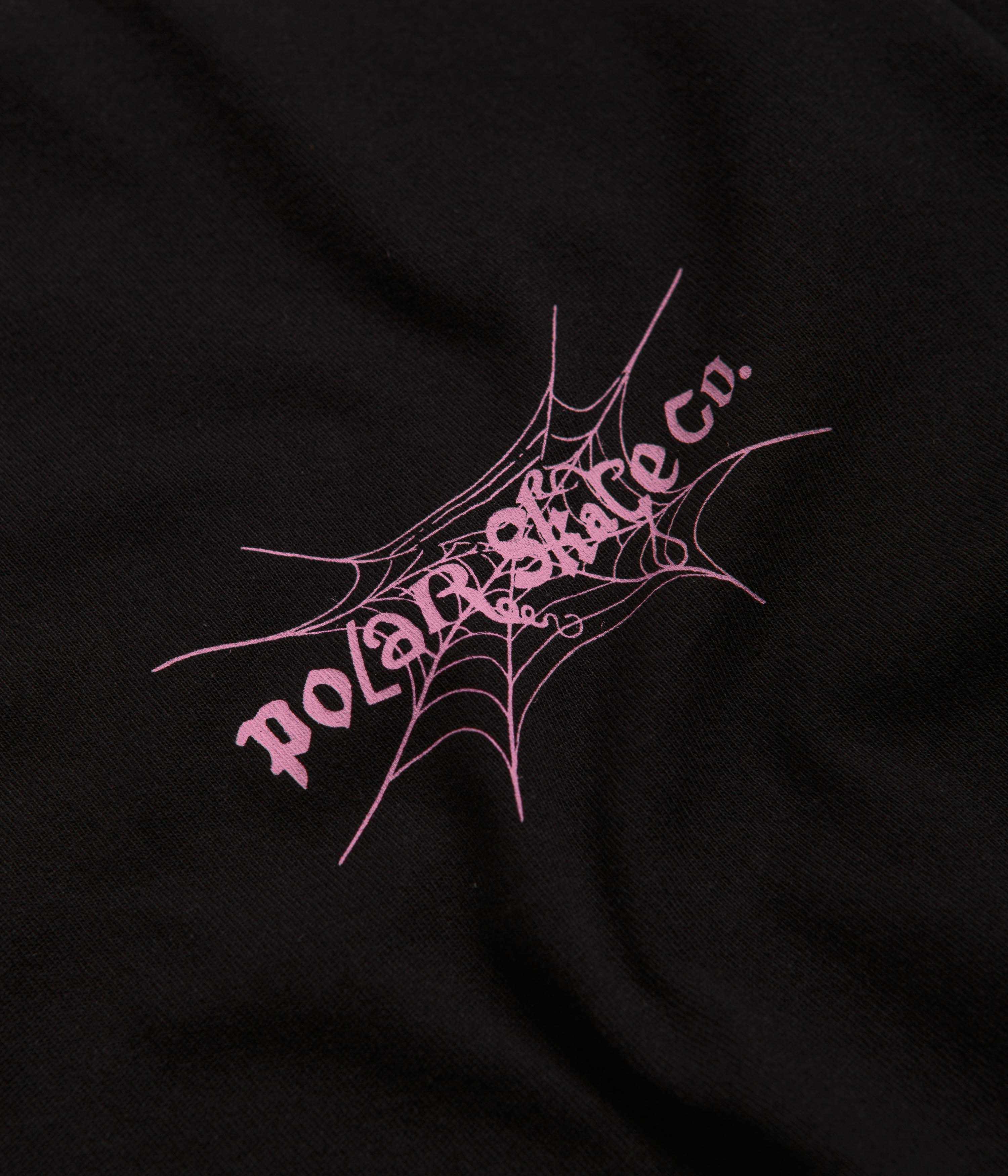 Polar Spiderweb T-Shirt - Black - Image 2