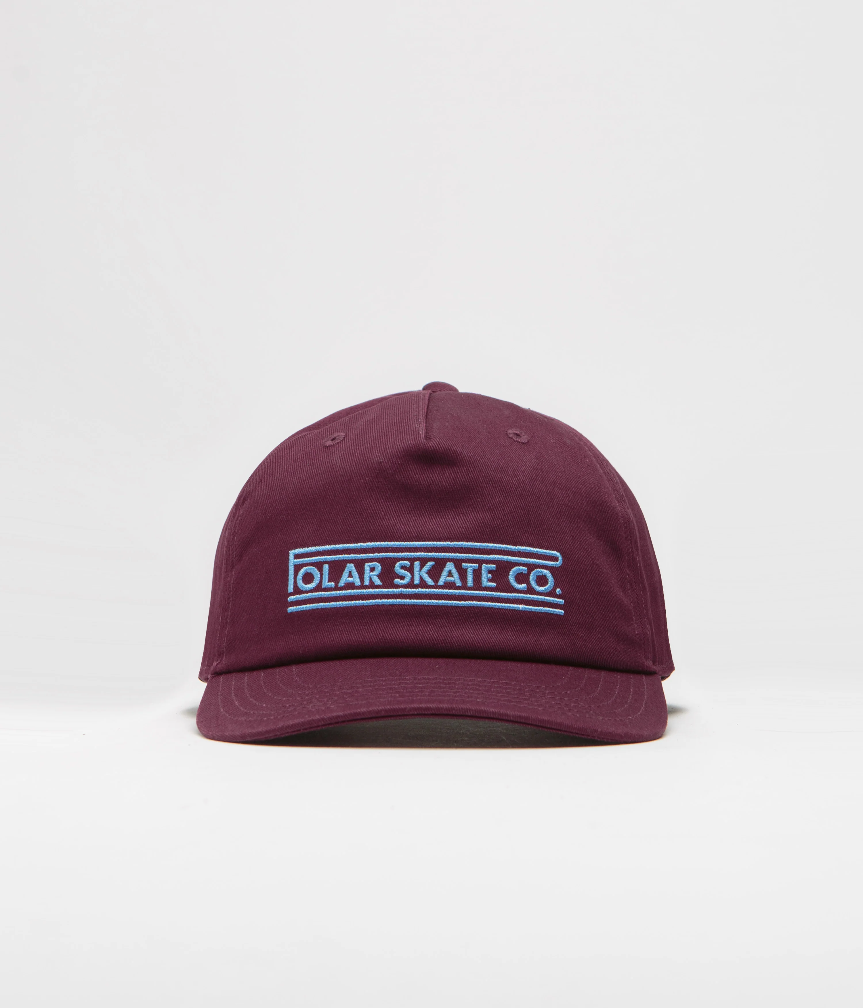 Polar Stretch Logo Twill Jake Cap - Dark Wine - Image 2
