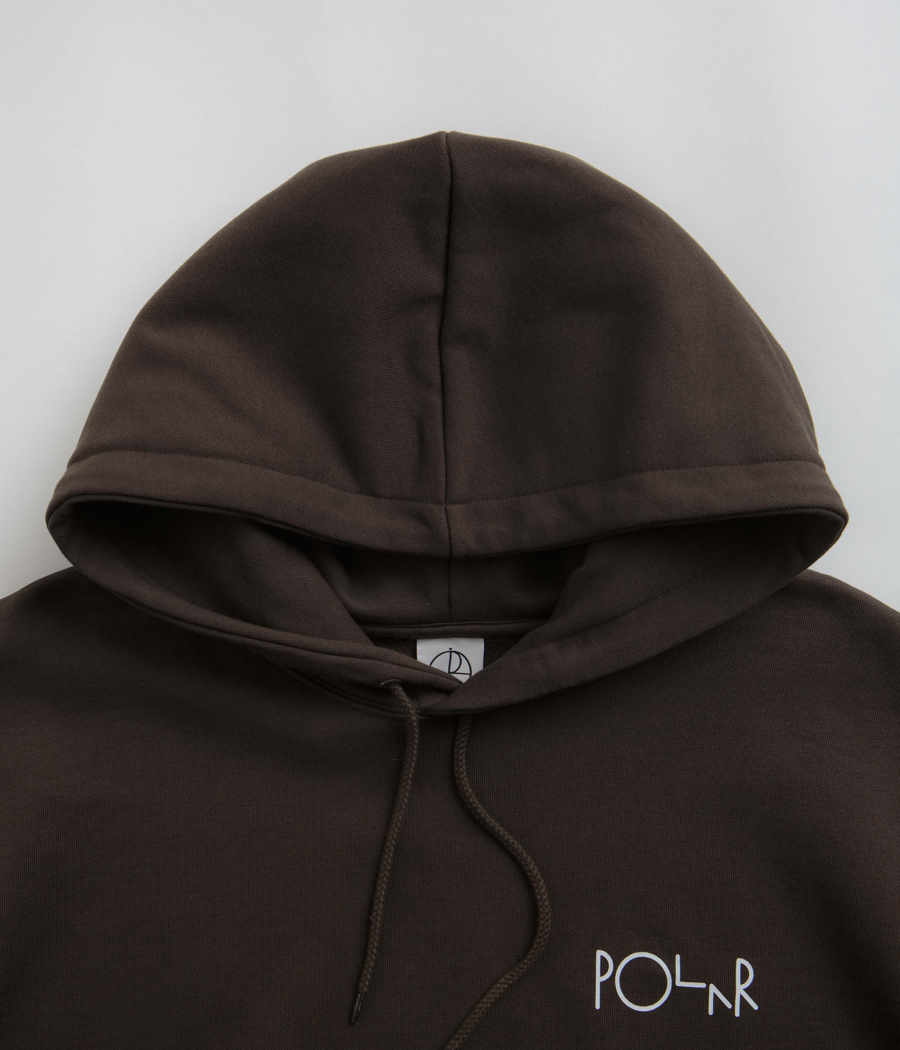 Polar Stroke Logo Dave Hoodie - Chocolate - Image 5