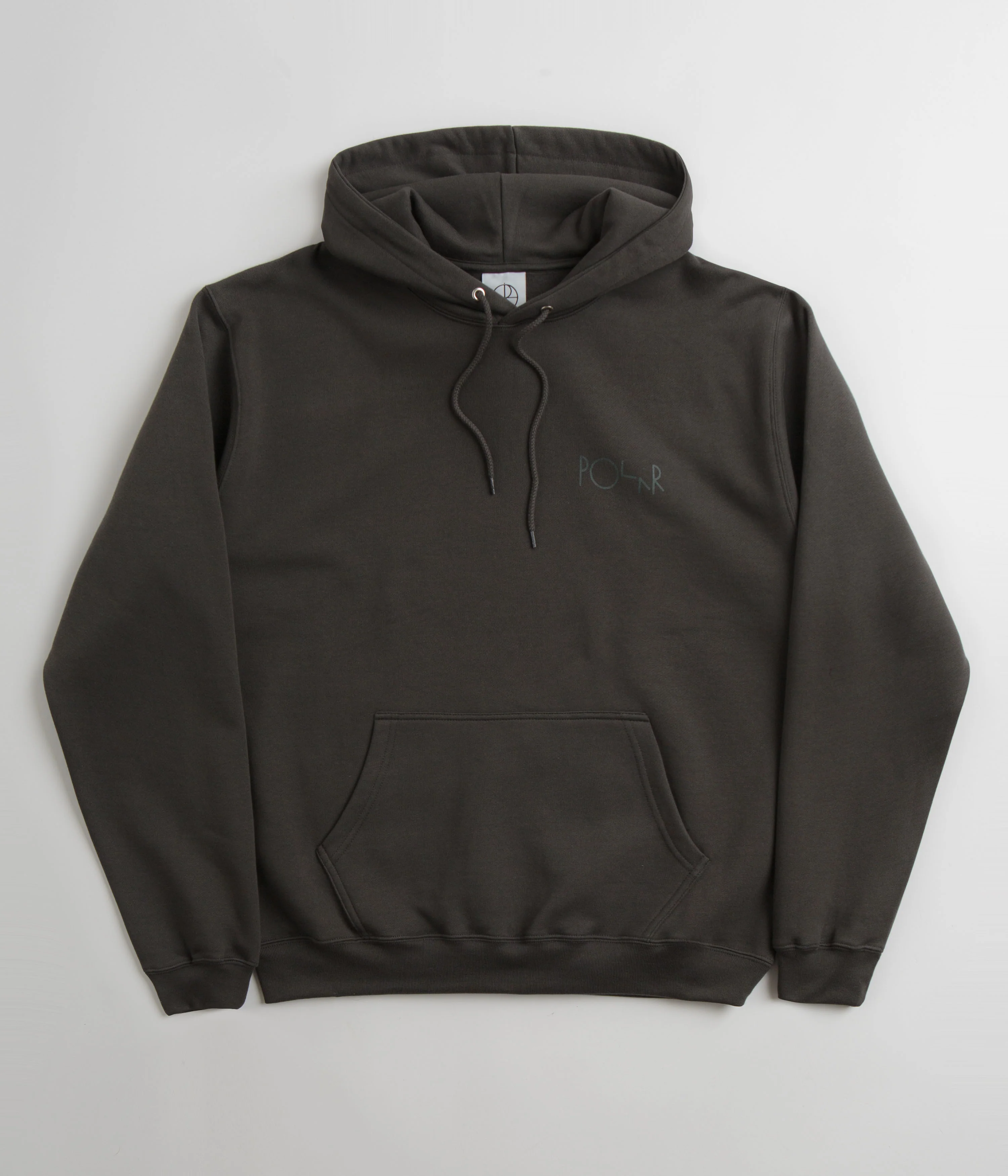 Polar Stroke Logo Dave Hoodie - Dirty Black - Image 2