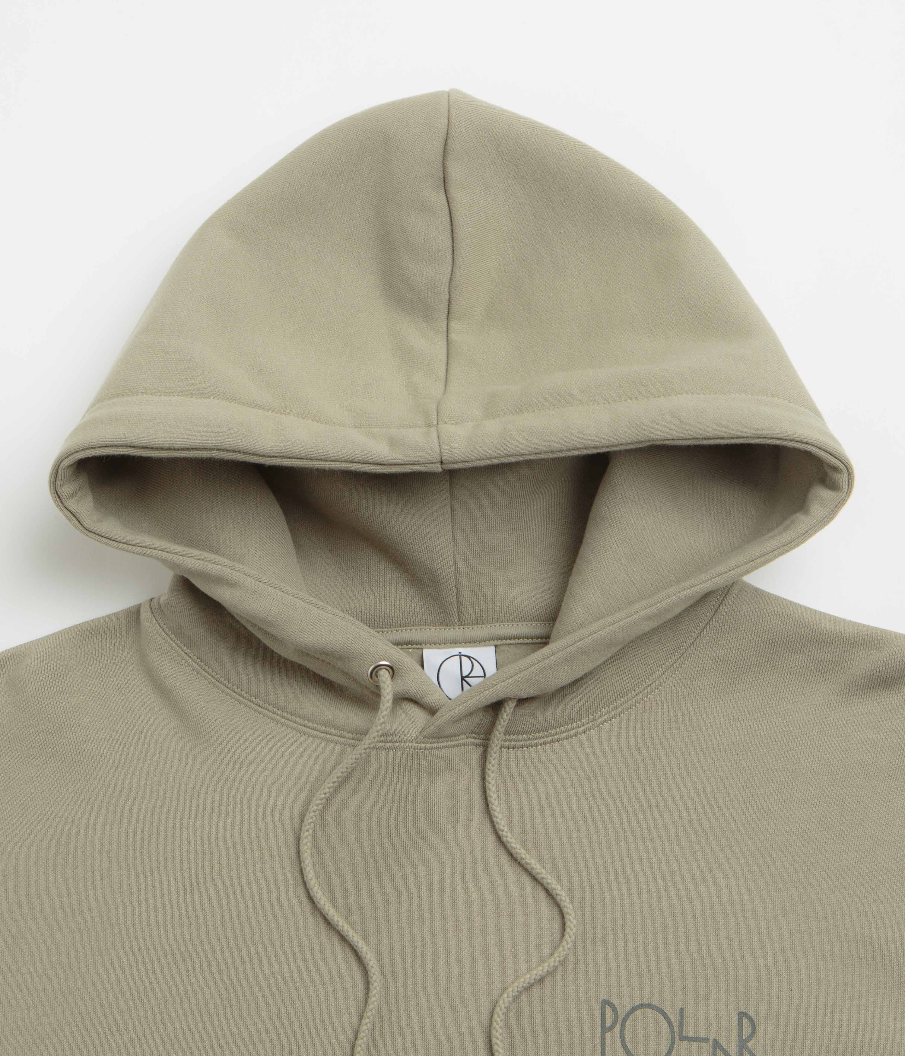 Polar Stroke Logo Dave Hoodie - Vetiver - Image 4