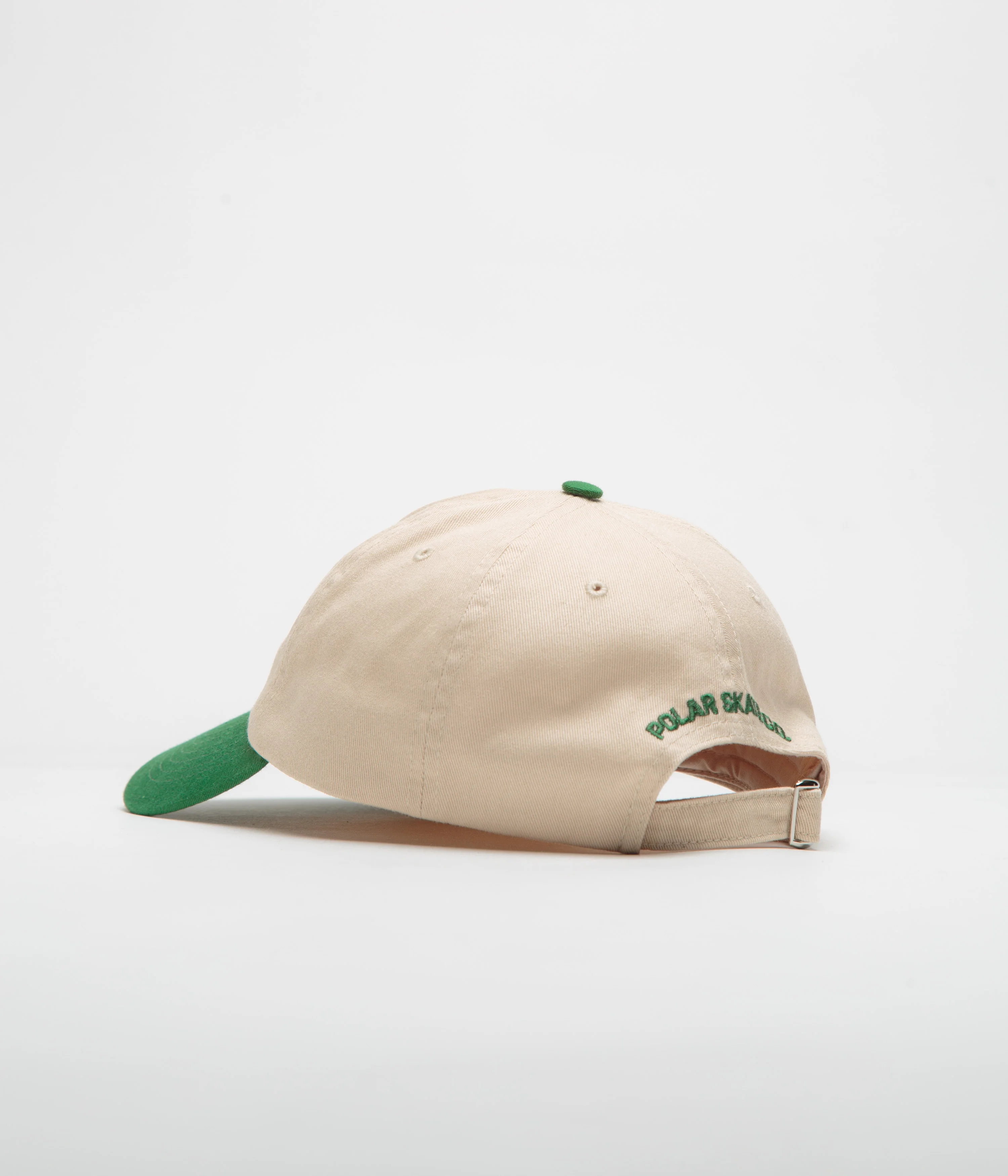Polar Stroke Logo Sami Cap - Ecru / Green - Image 3