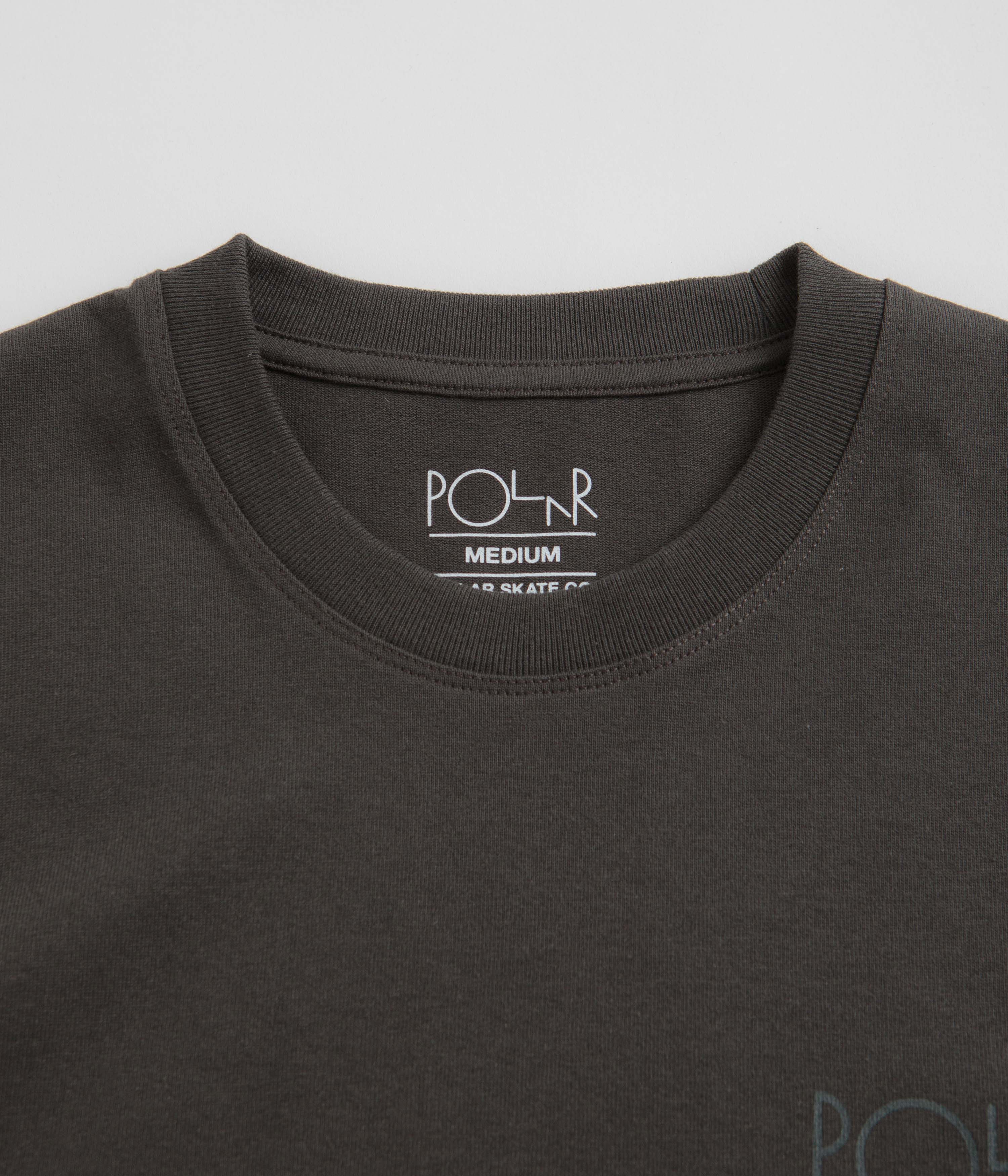 Polar Stroke Logo T-Shirt - Dirty Black - Image 3