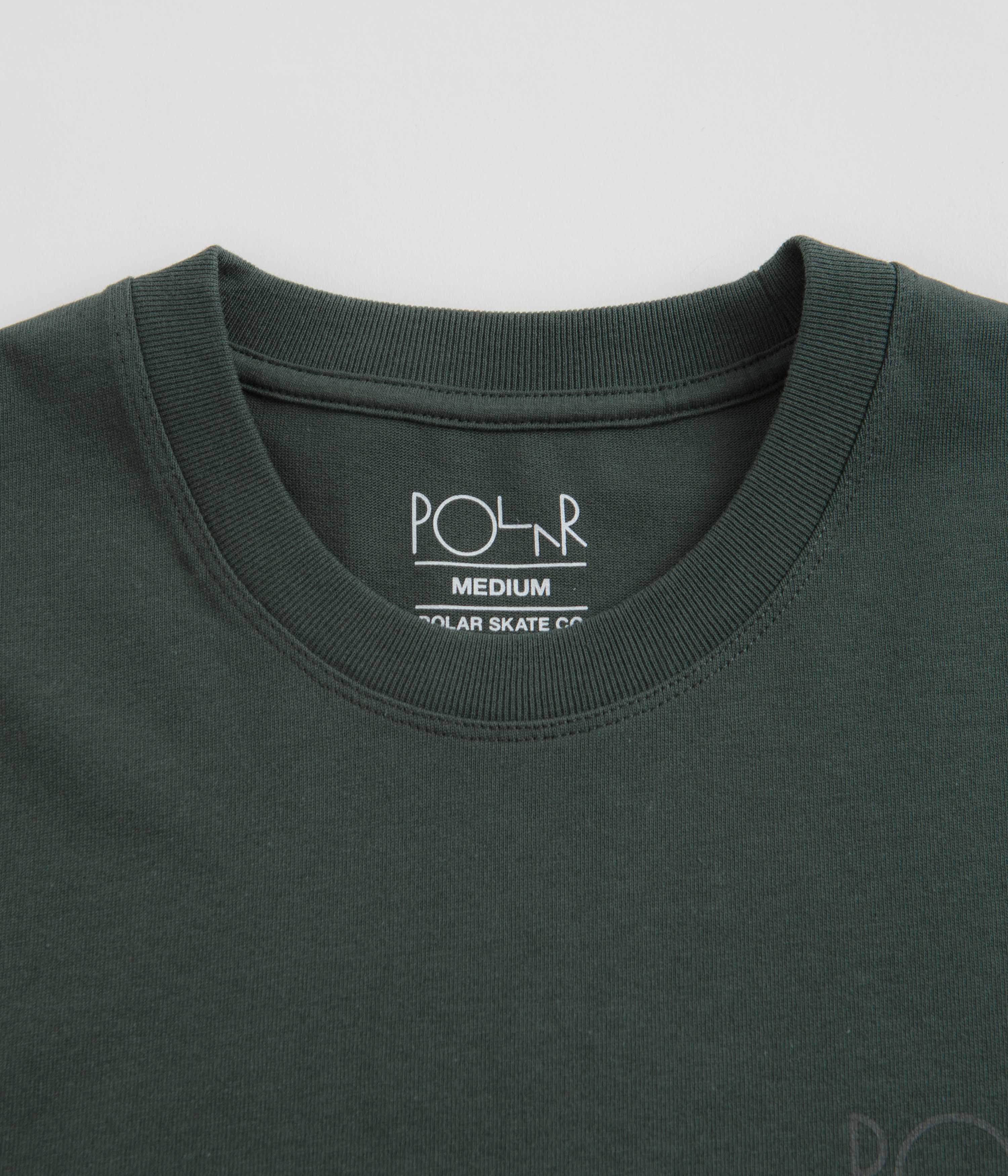 Polar Stroke Logo T-Shirt - Green / Green - Image 3