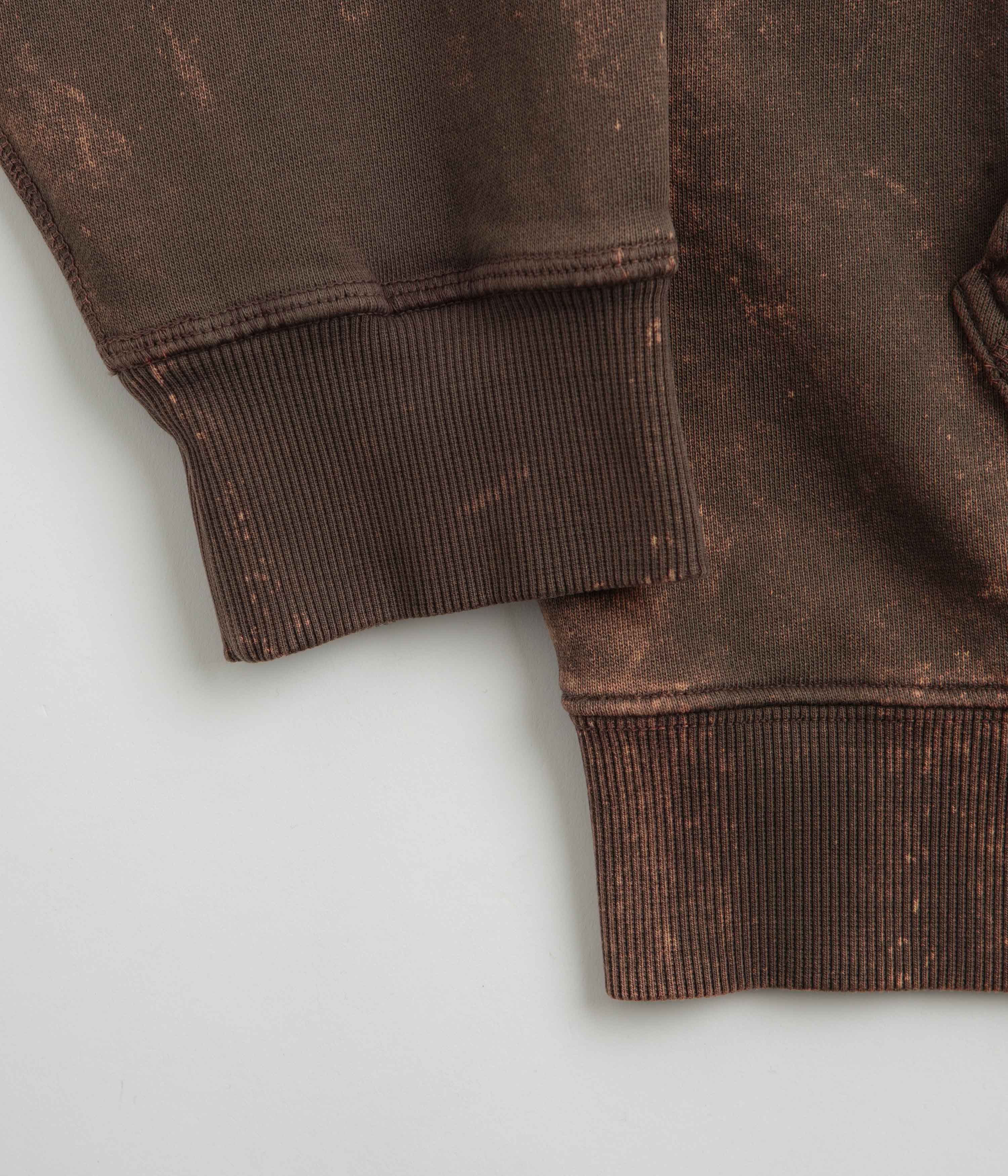 Polar Surf Logo Acid Frank Hoodie - Brown - Image 4