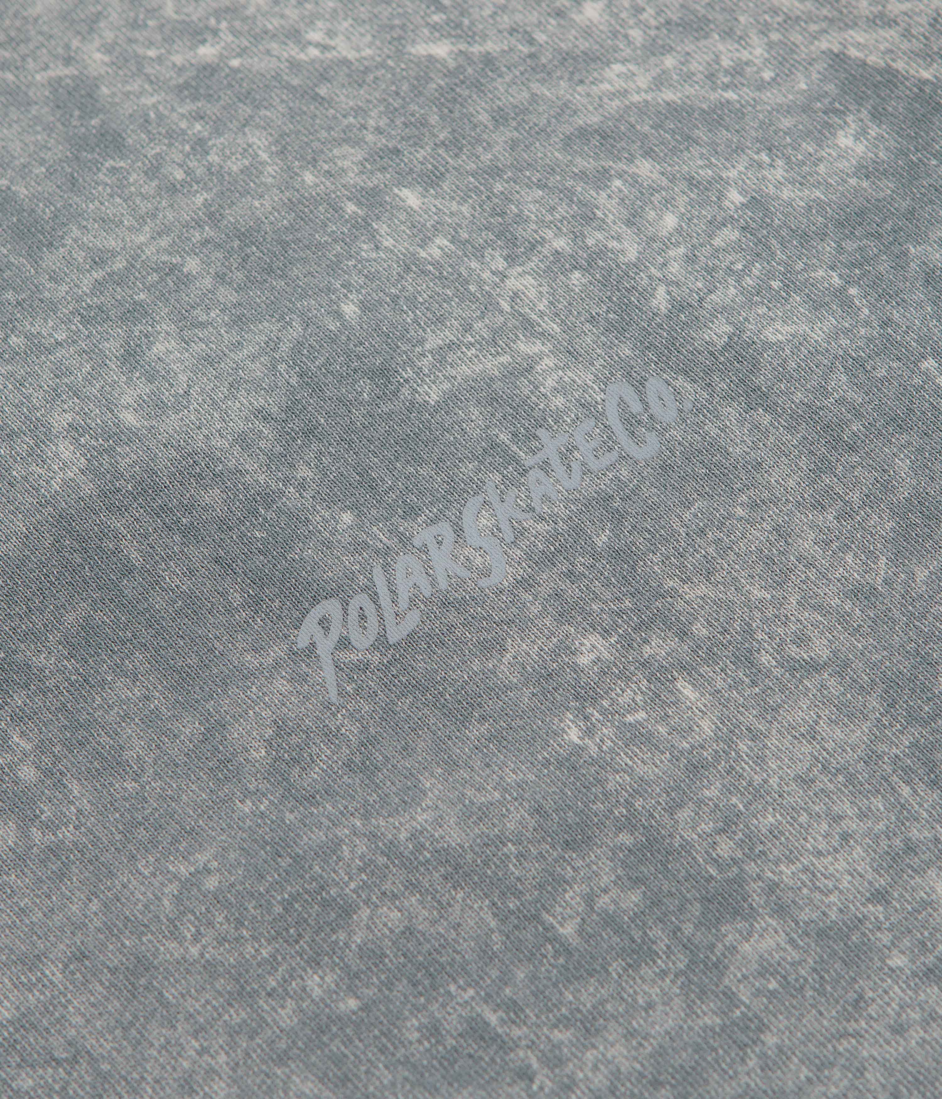 Polar Surf Logo Acid T-Shirt - Grey - Image 3