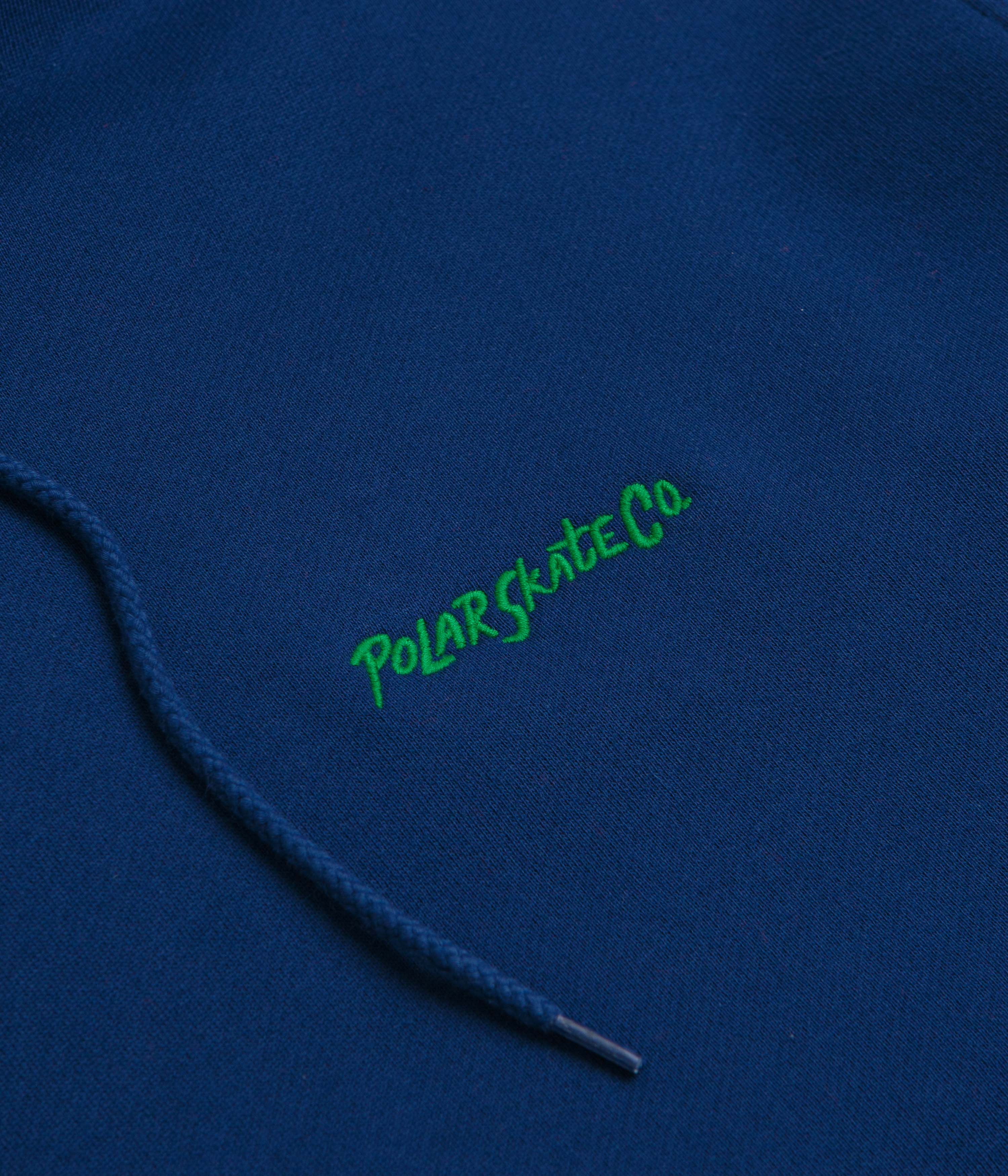 Polar Surf Logo Dave Hoodie - Deep Royal Blue - Image 3