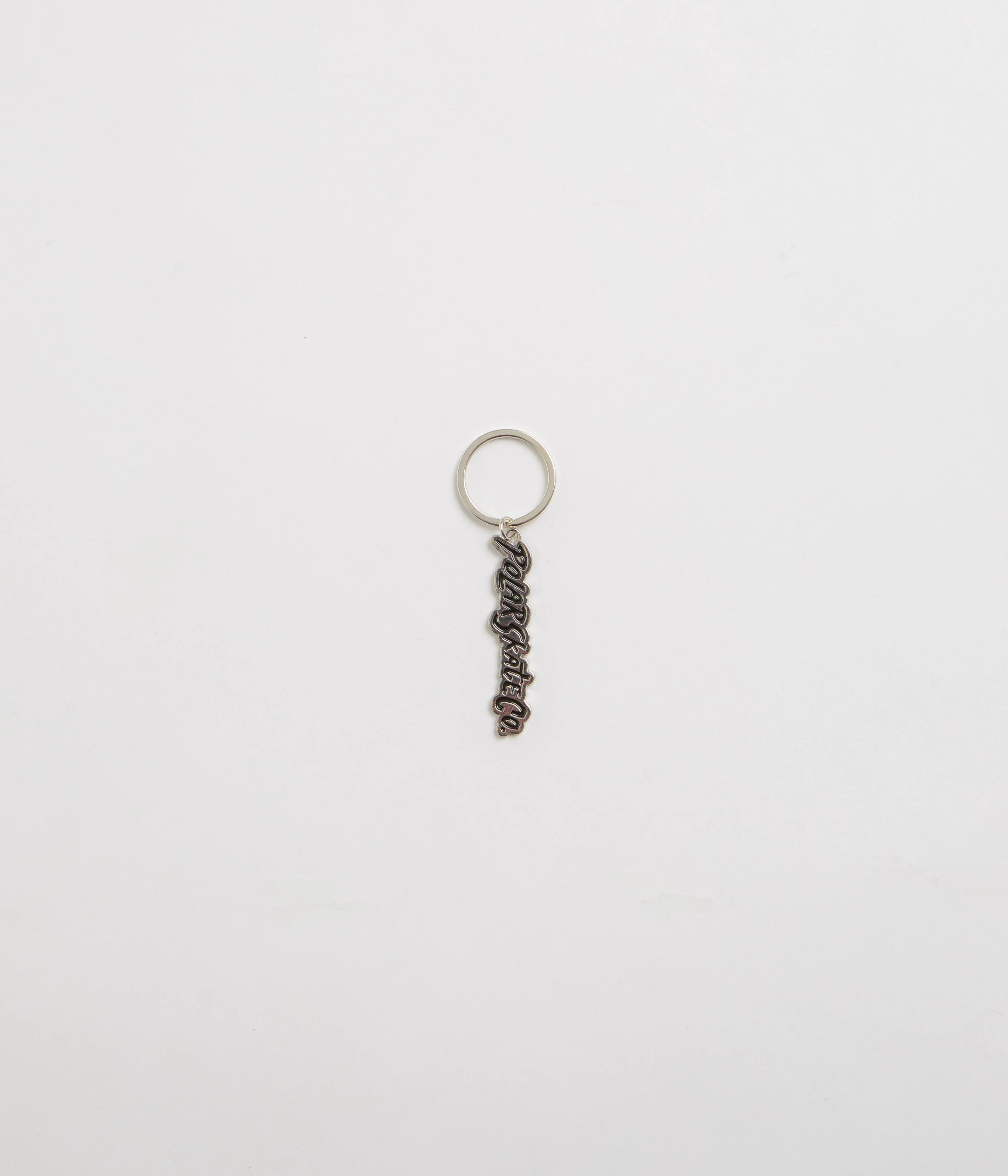 Polar Surf Logo Key Chain - Silver / Black