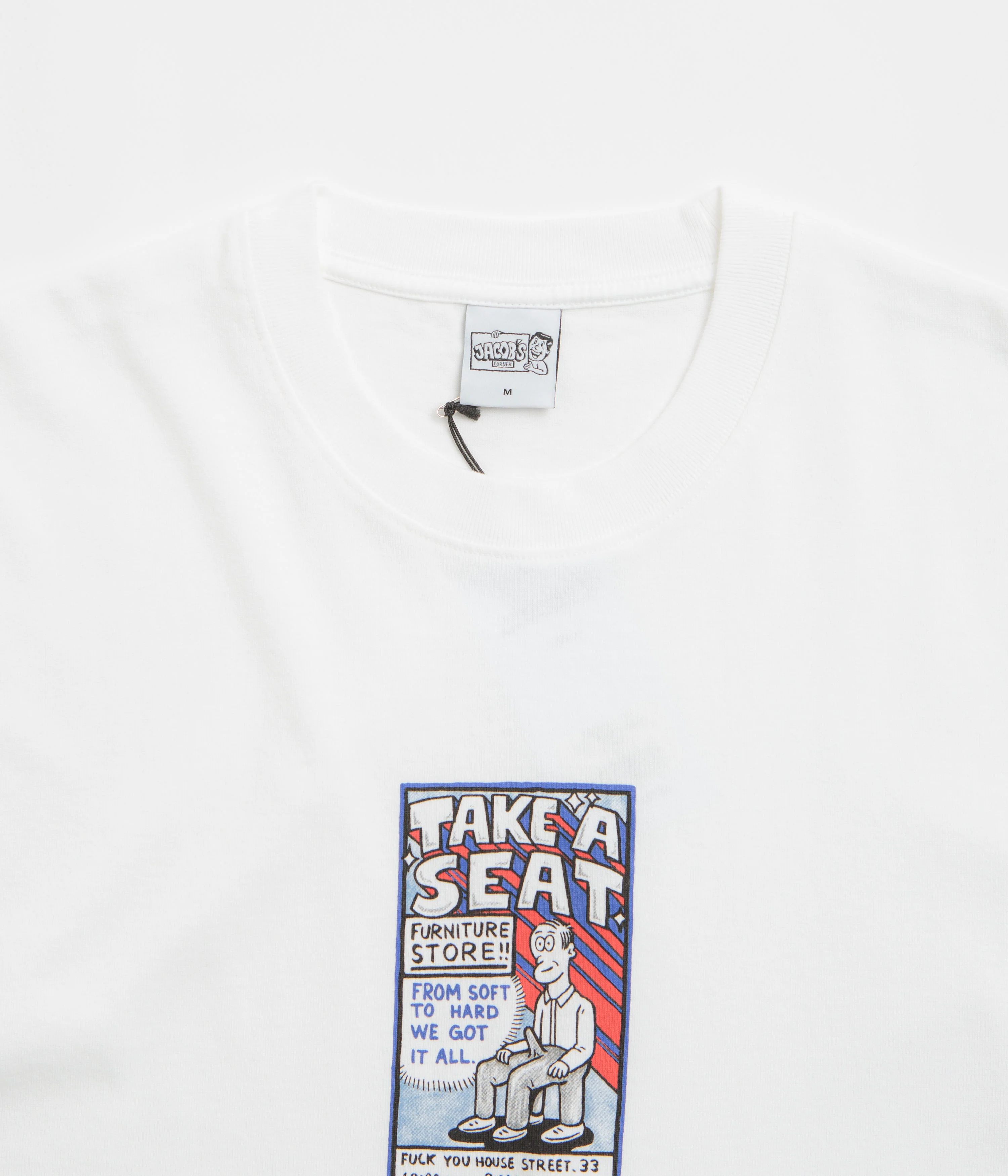 Polar Take A Seat T-Shirt - White - Image 3