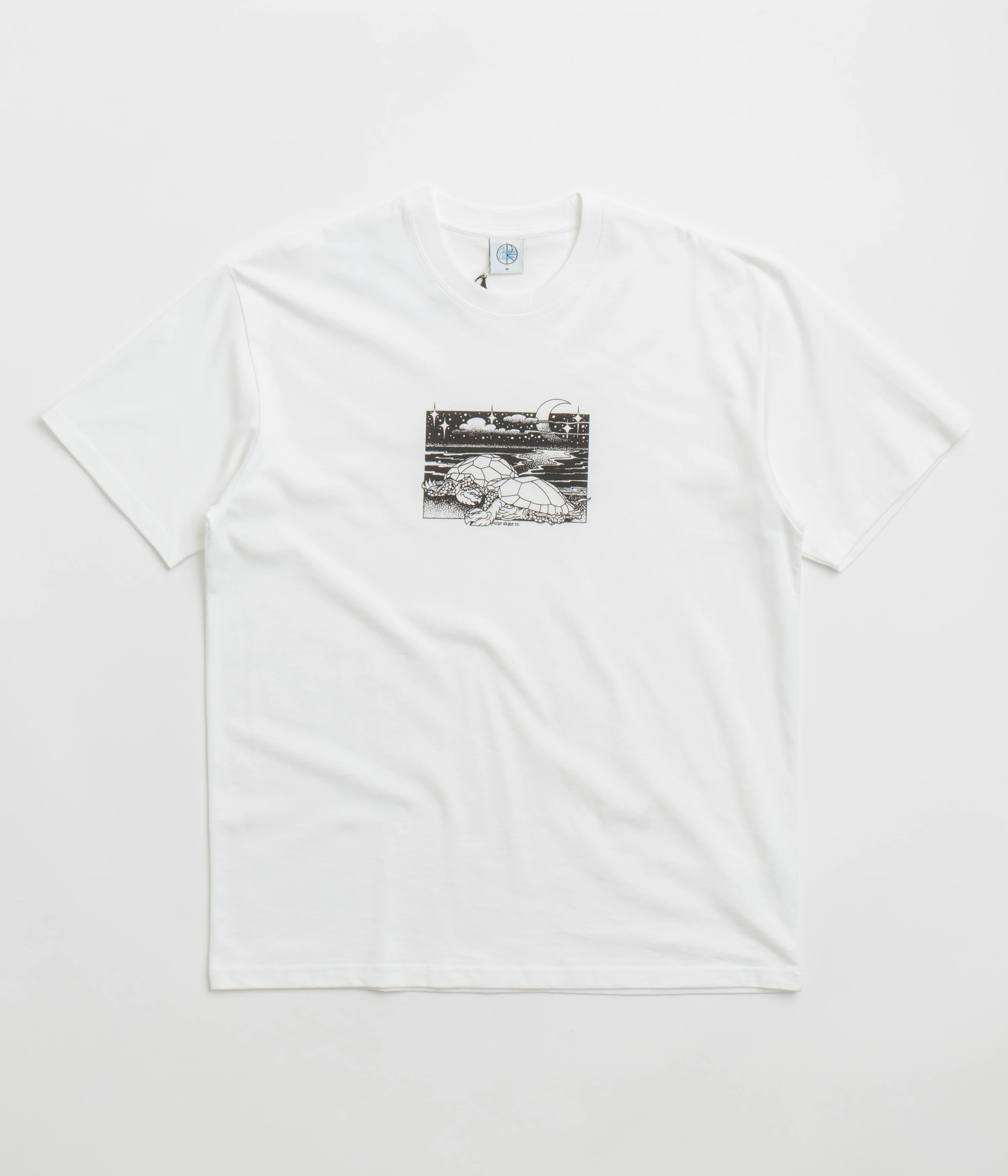 Polar Turtle Town T-Shirt - White