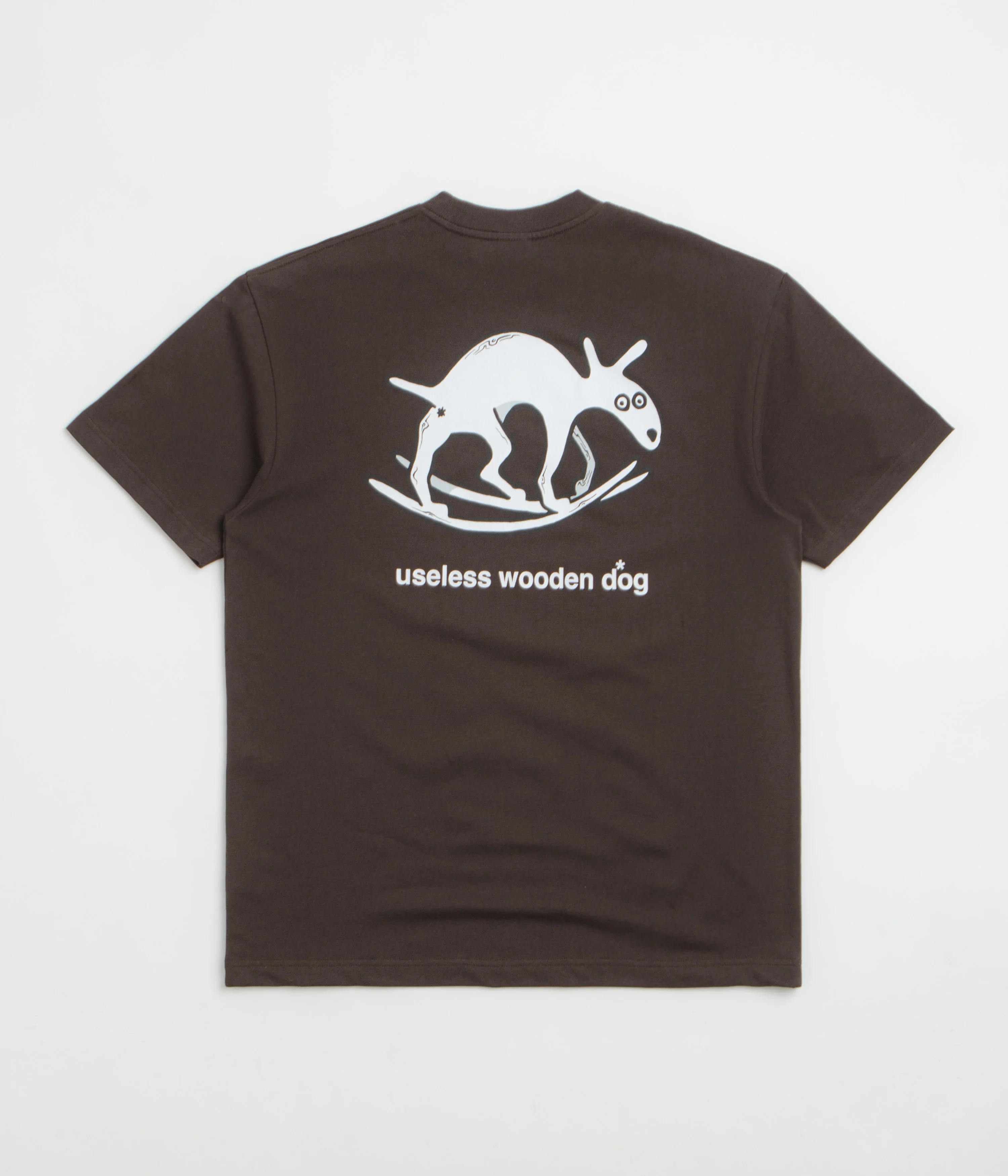 Polar Useless Wooden Dog T-Shirt - Chocolate