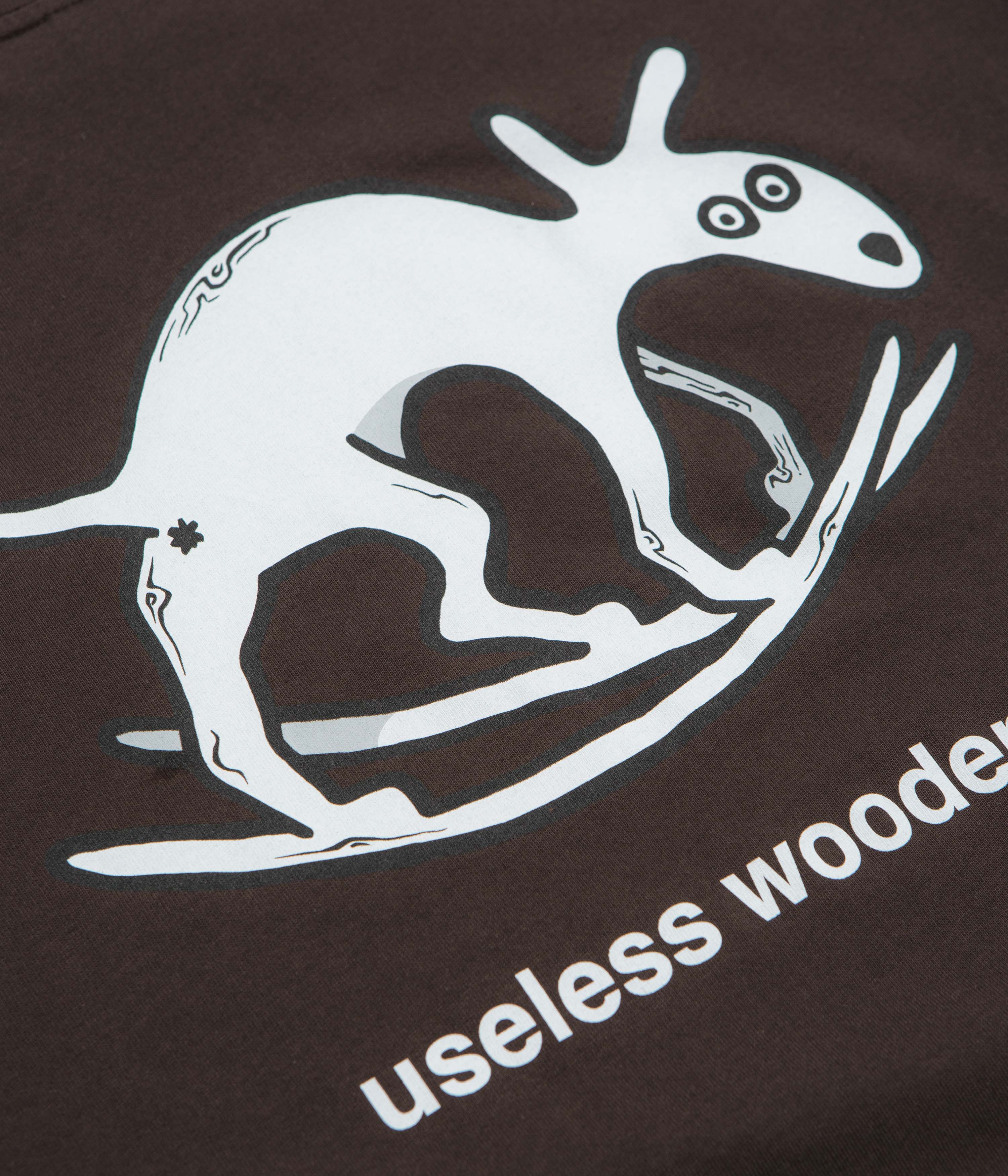 Polar Useless Wooden Dog T-Shirt - Chocolate - Image 4