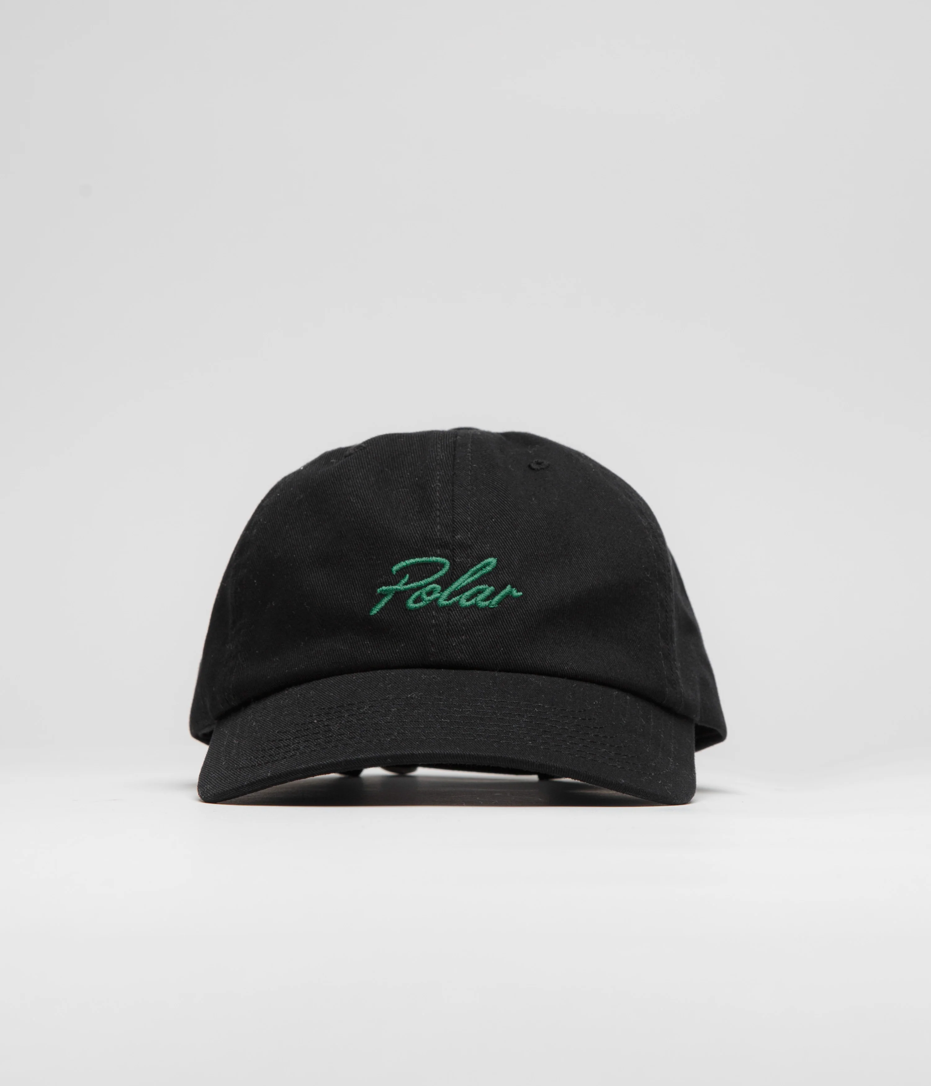 Polar Varsity Logo Sai Cap - Black / Emerald - Image 2