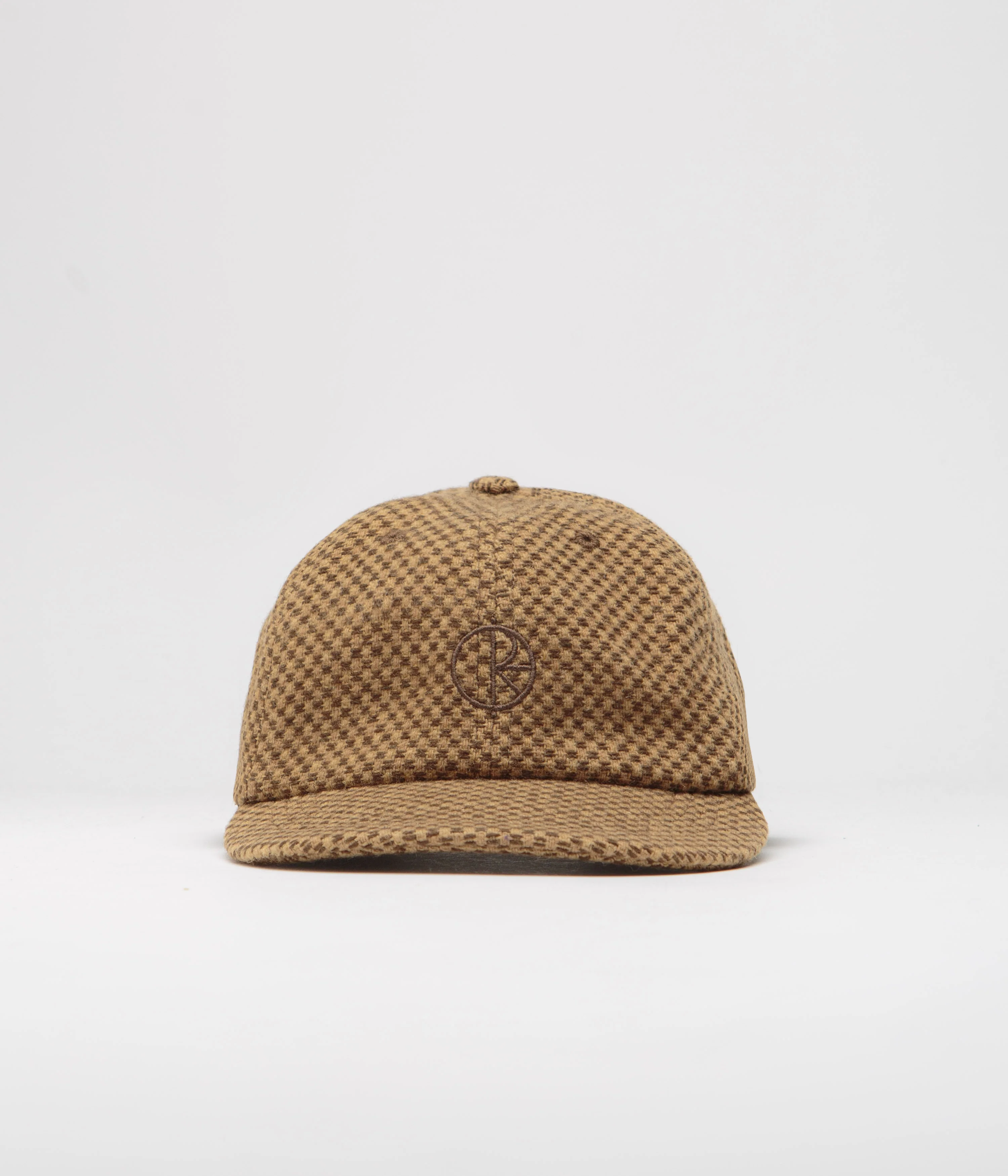 Polar Wool Tom Cap - Brown Check - Image 2