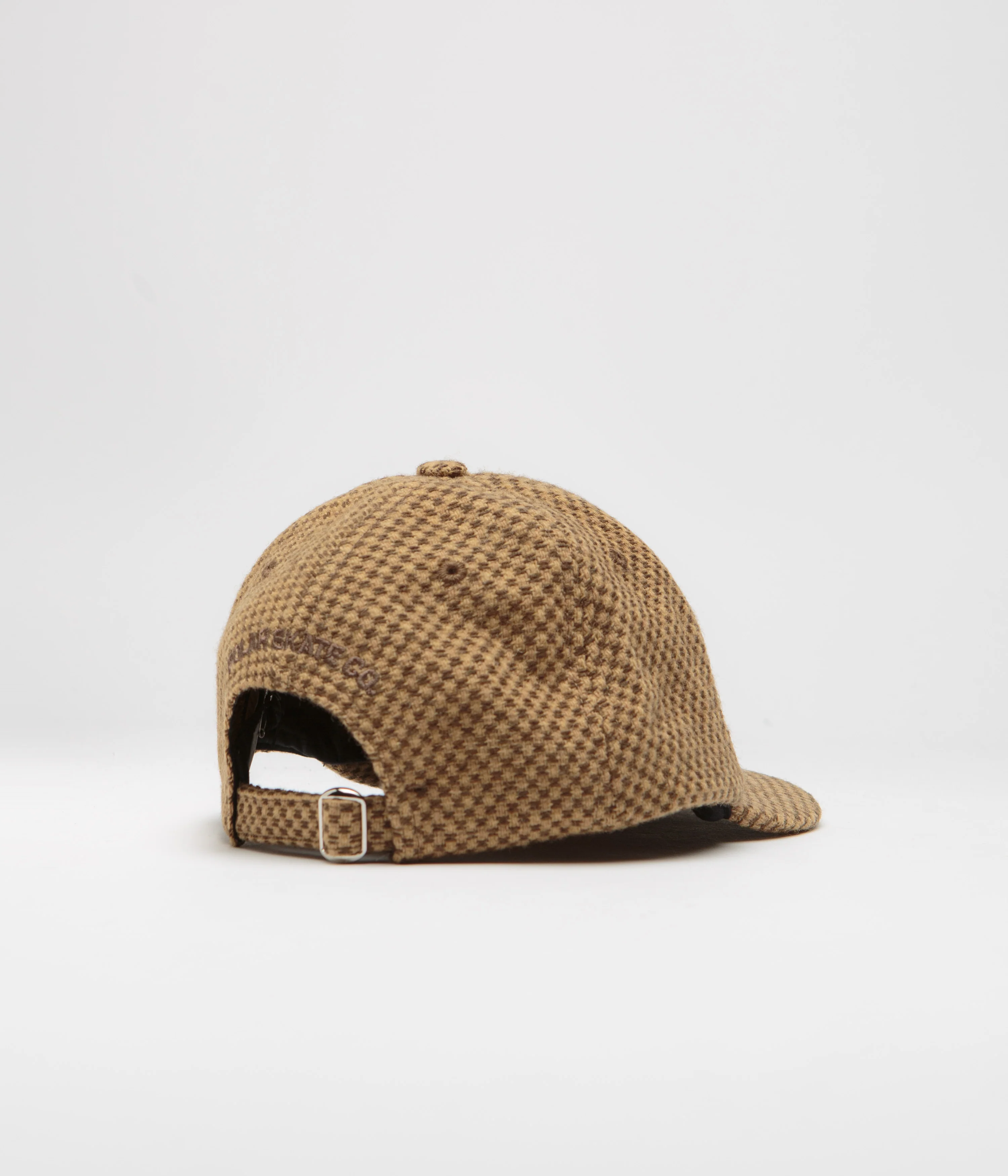 Polar Wool Tom Cap - Brown Check - Image 3