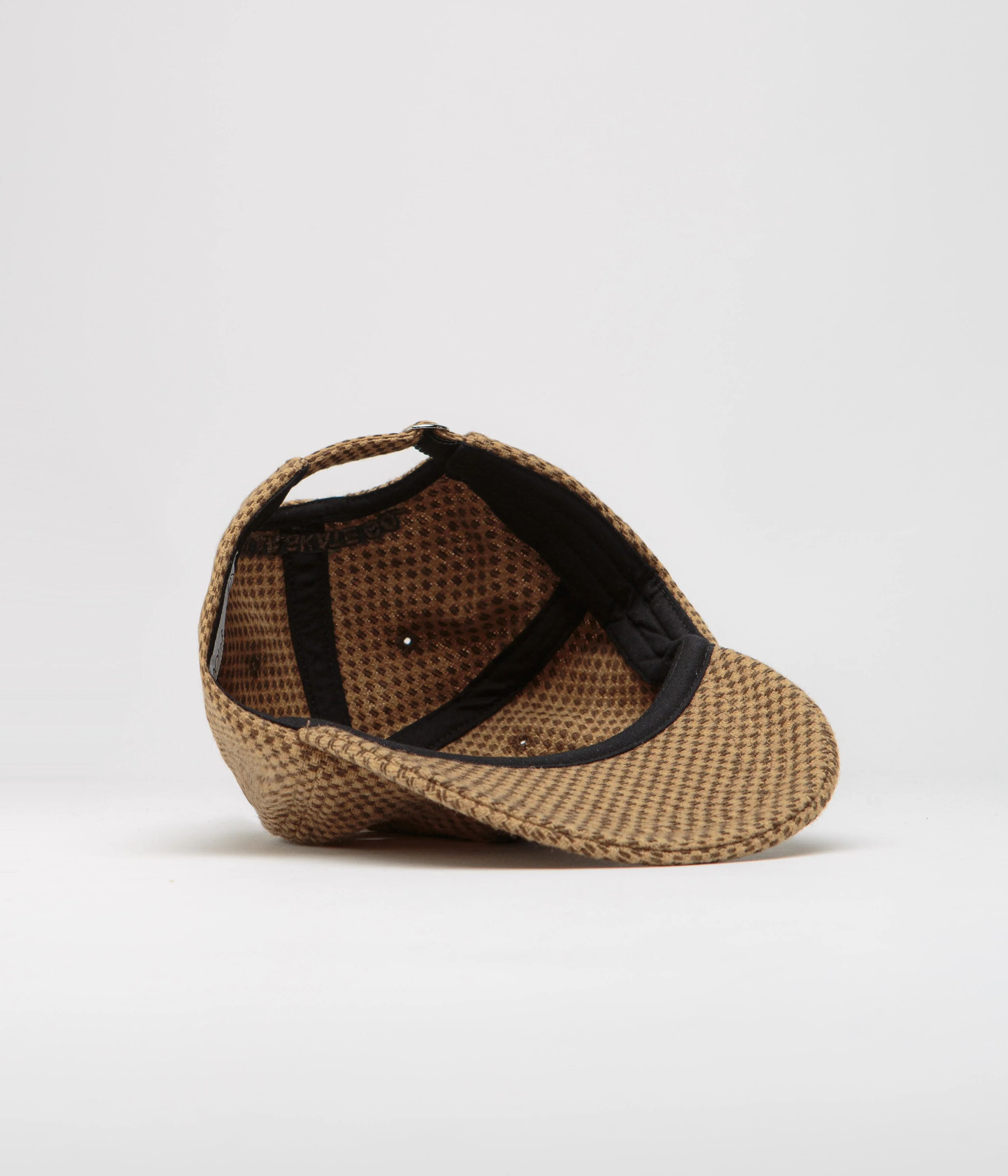 Polar Wool Tom Cap - Brown Check - Image 4