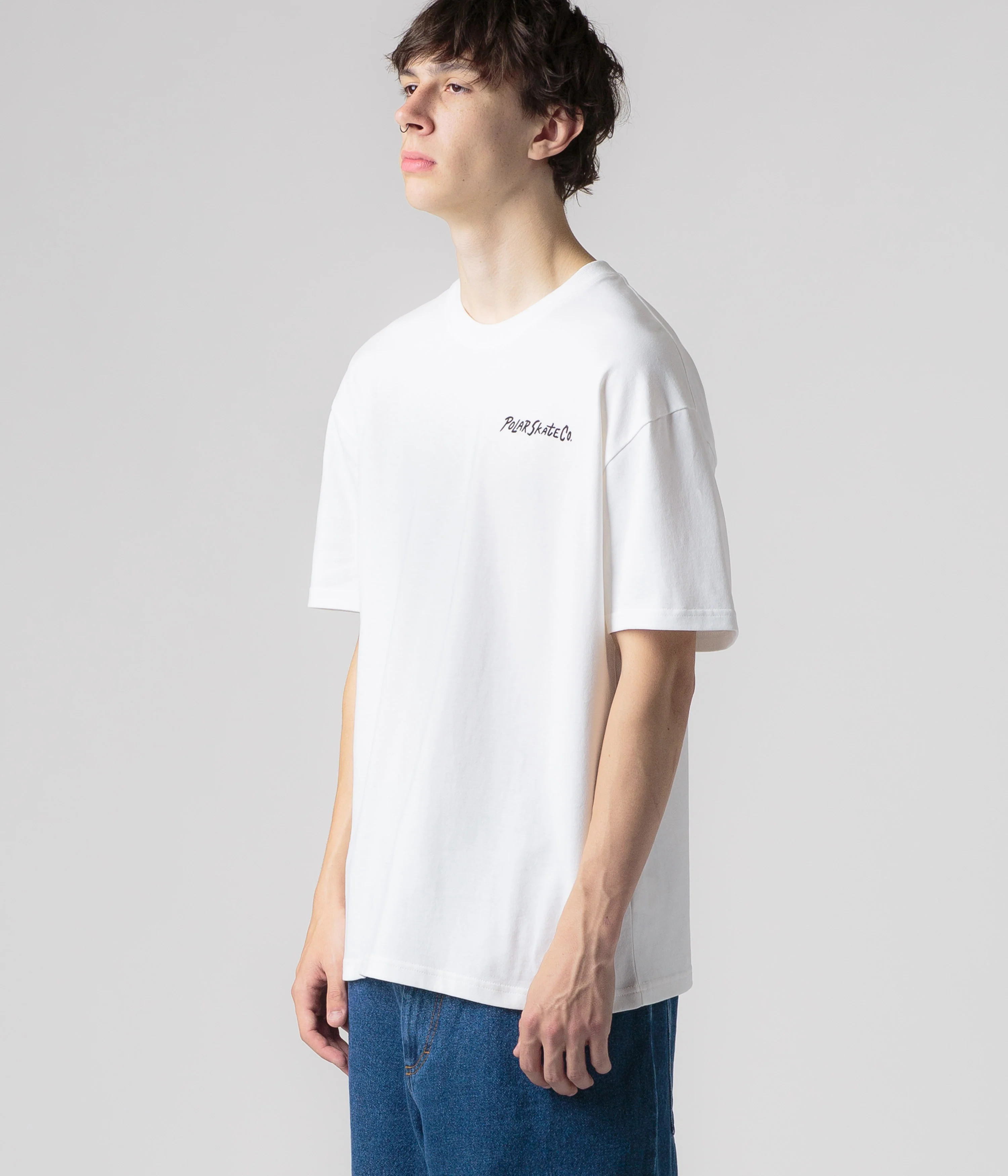 Polar Yoga Trippin T-Shirt - White - Image 7