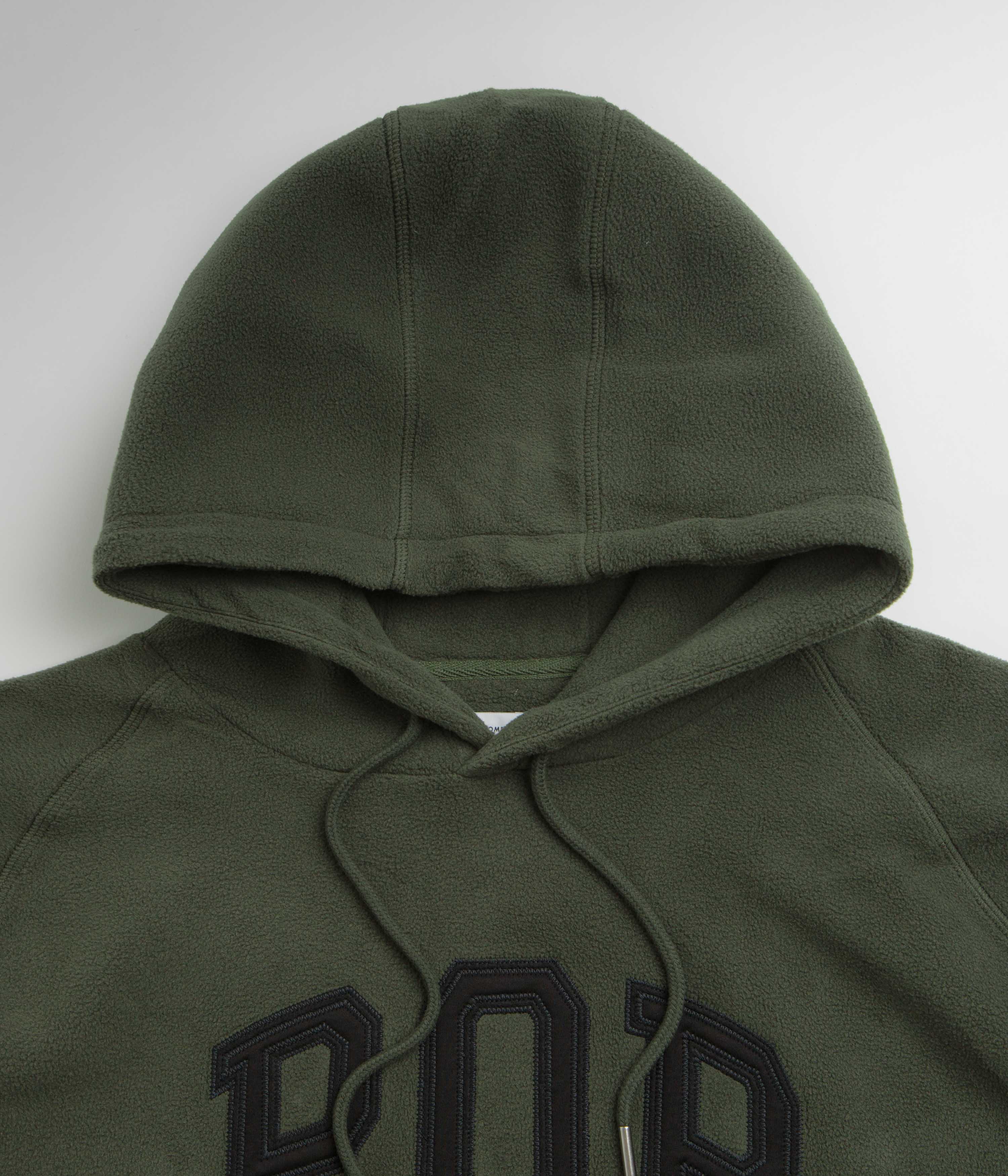 Pop Trading Company Arch Hoodie - Duffel Green - Image 3