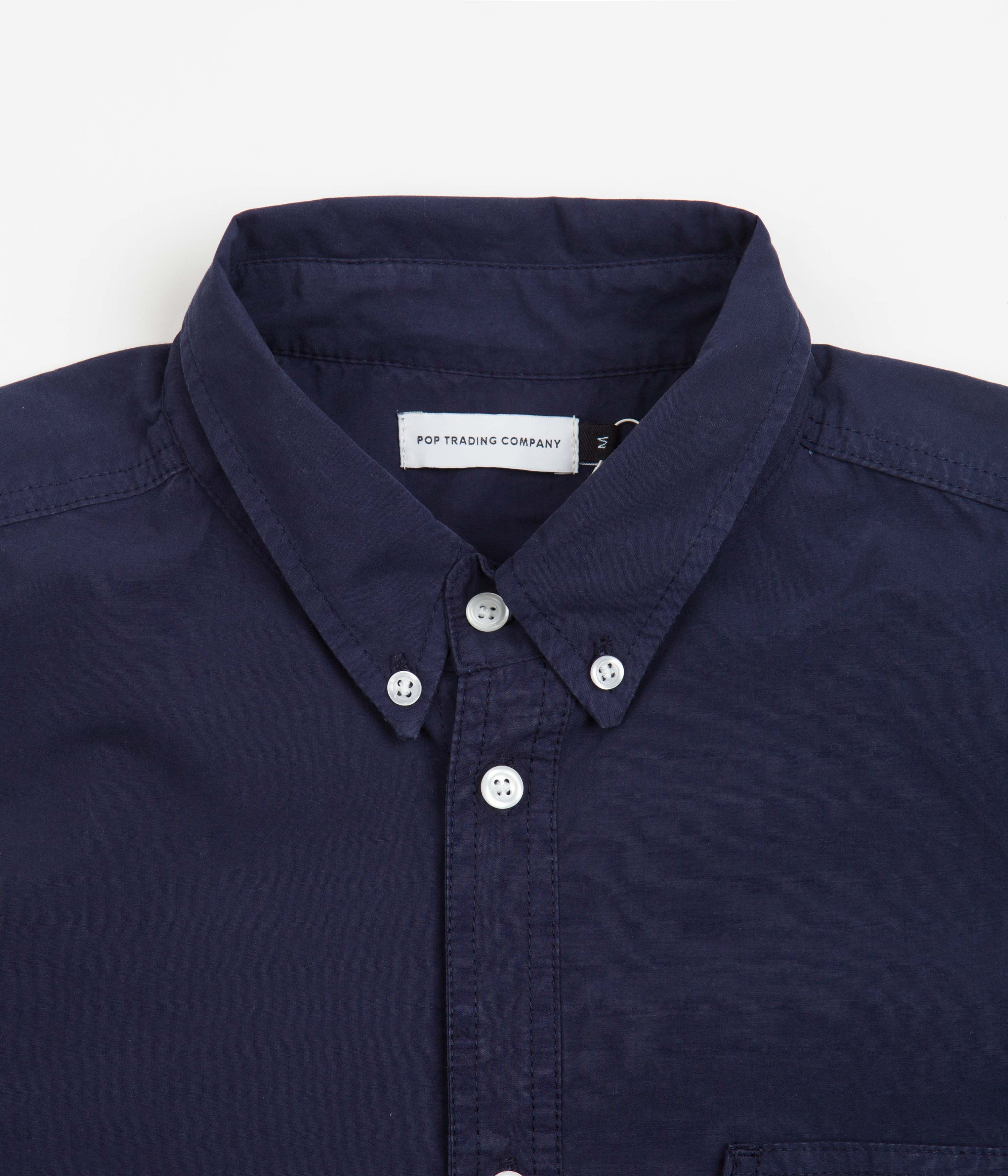 Pop Trading Company BD Shirt - Navy - Image 4