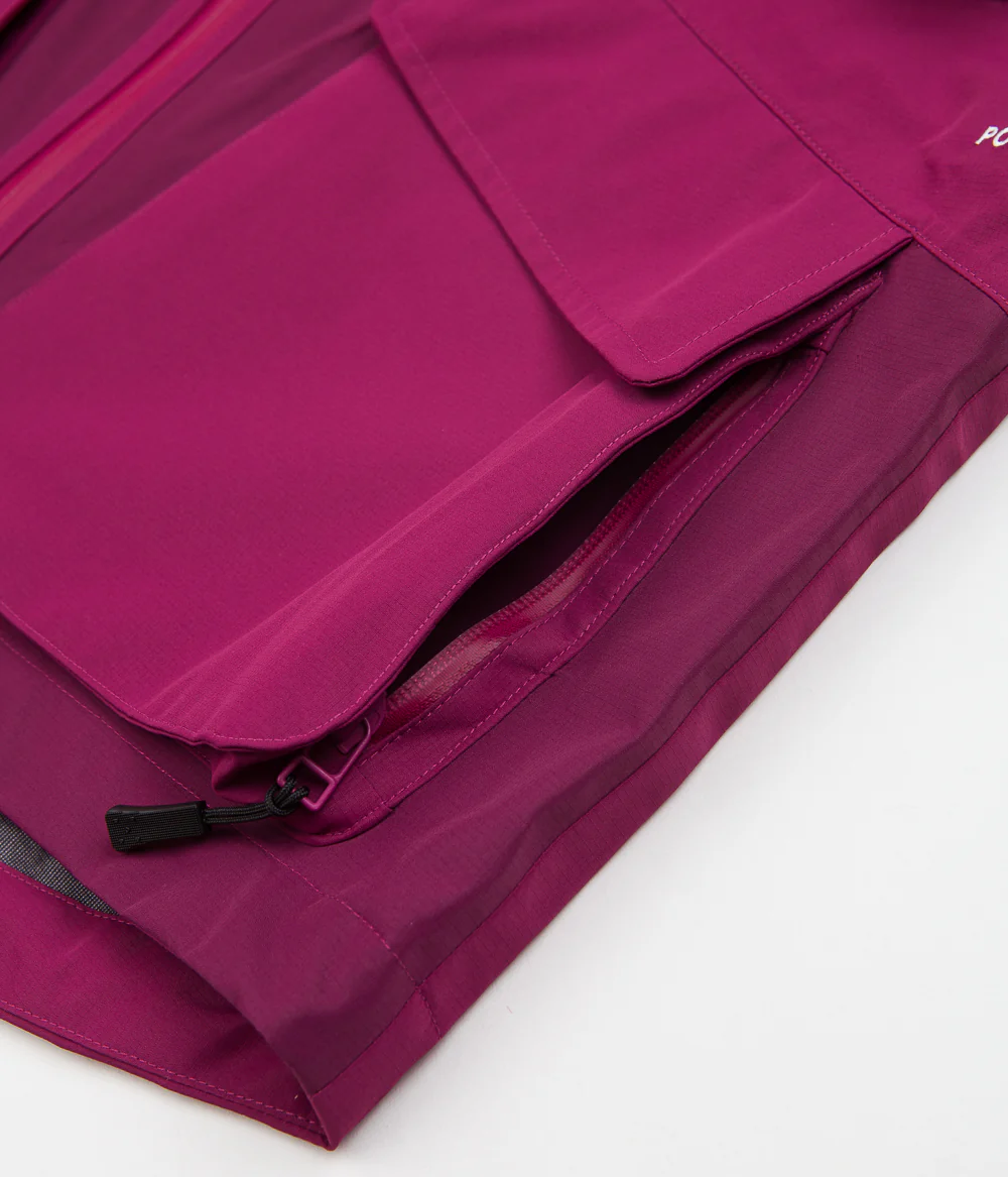Pop Trading Company Big Pocket Jacket - Raspberry - Image 3