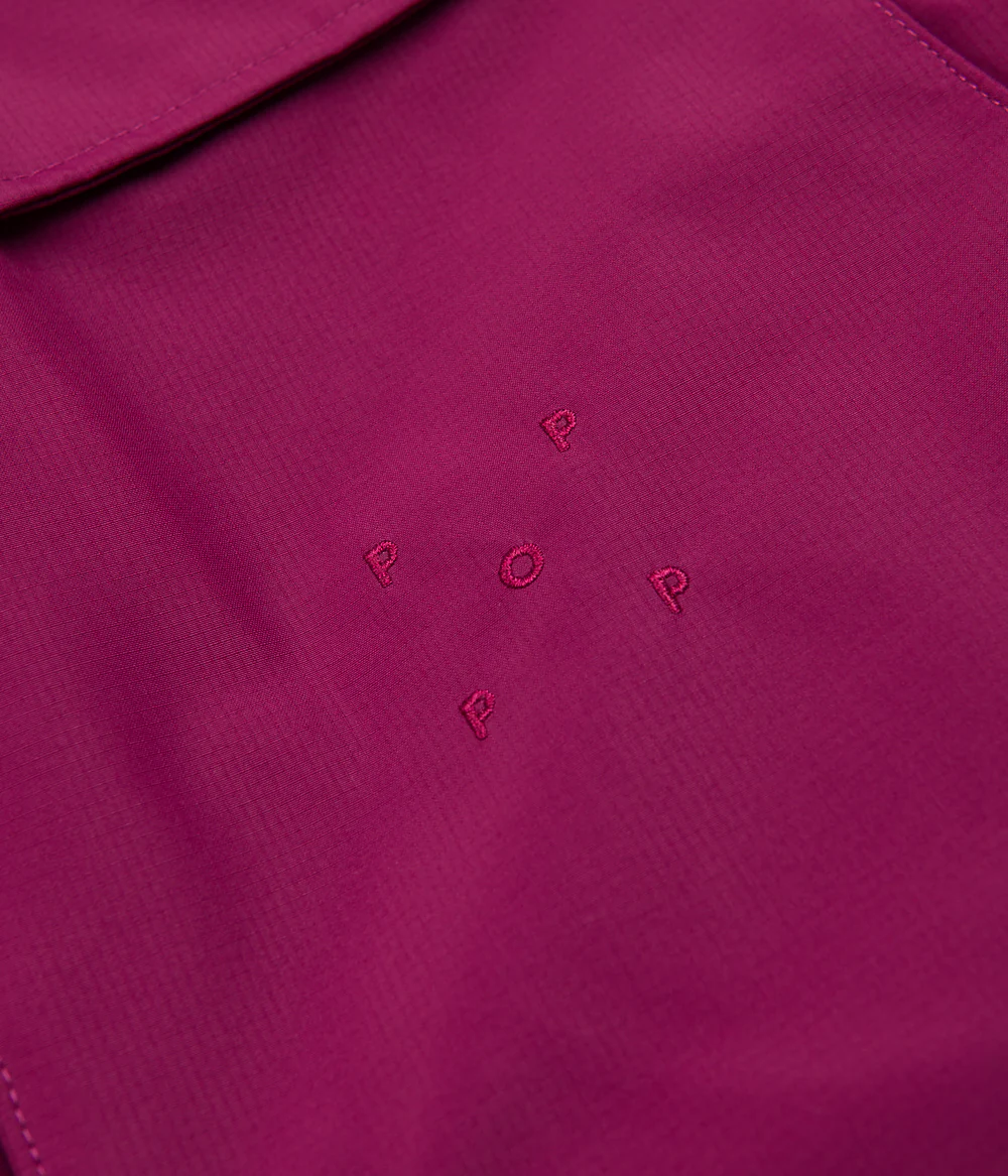 Pop Trading Company Big Pocket Jacket - Raspberry - Image 4