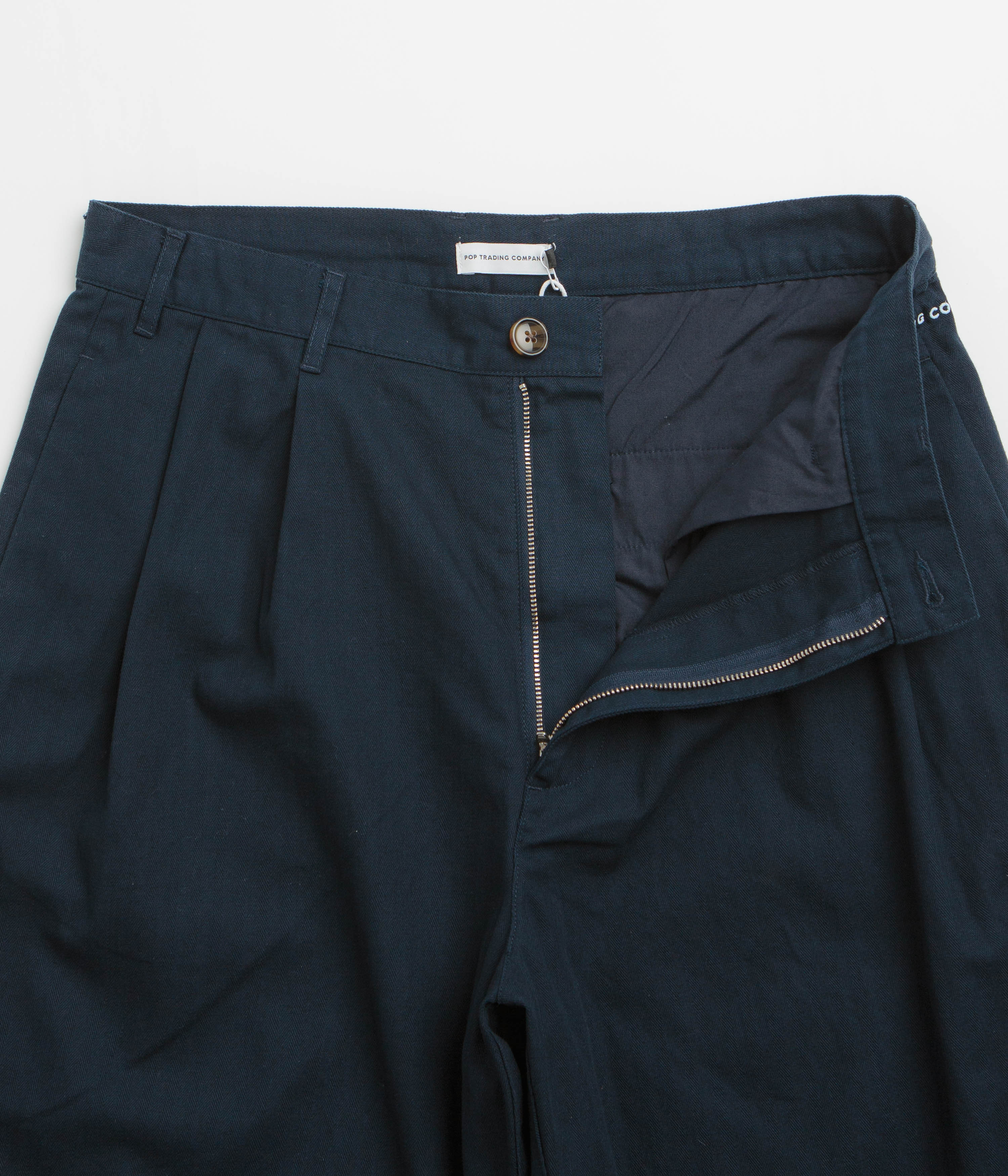 Pop Trading Company Boat Shorts - Navy - Image 5