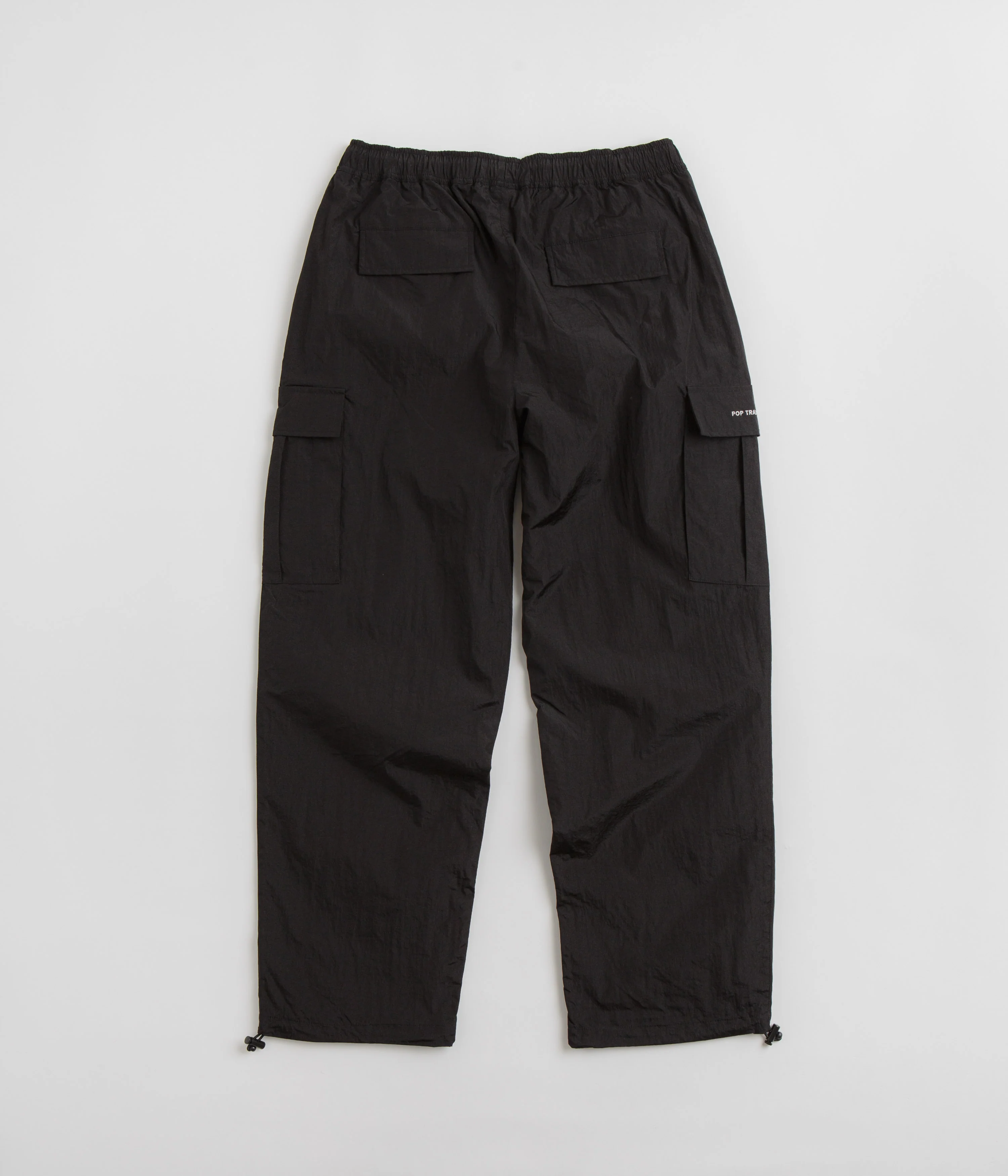 Pop Trading Company Cargo Track Pants - Black - Image 3