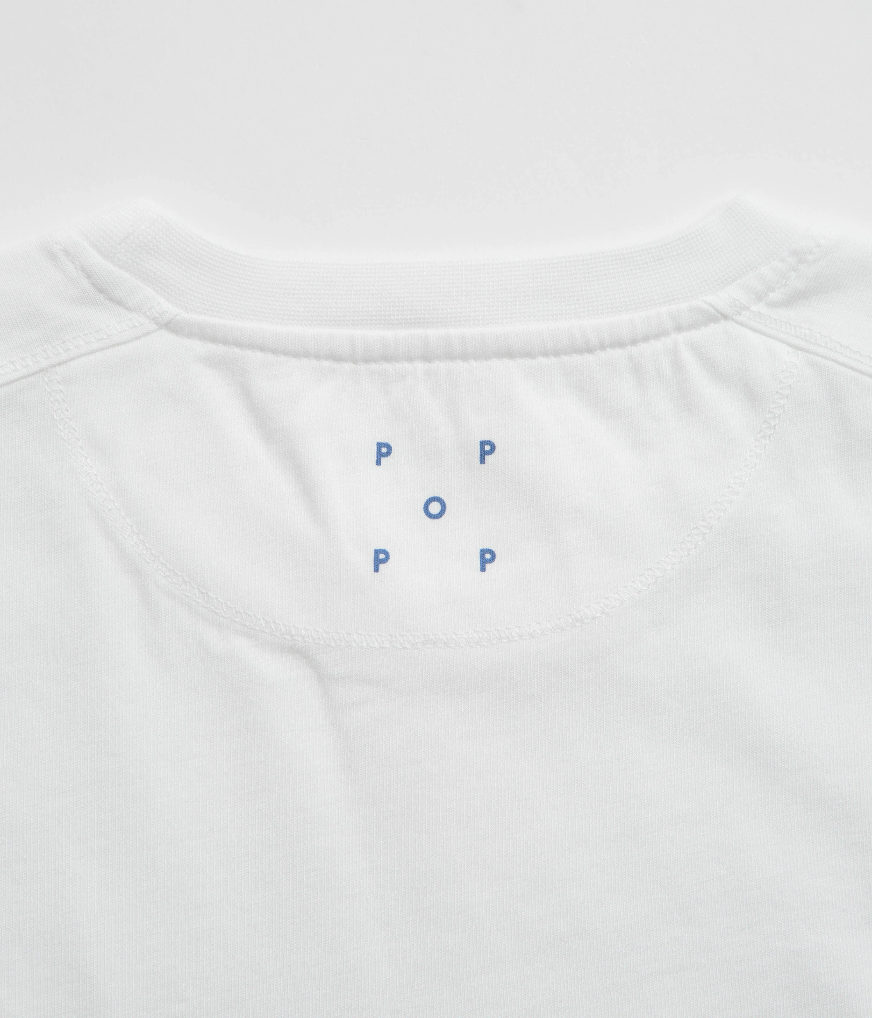 Pop Trading Company Continental T-Shirt - White - Image 4