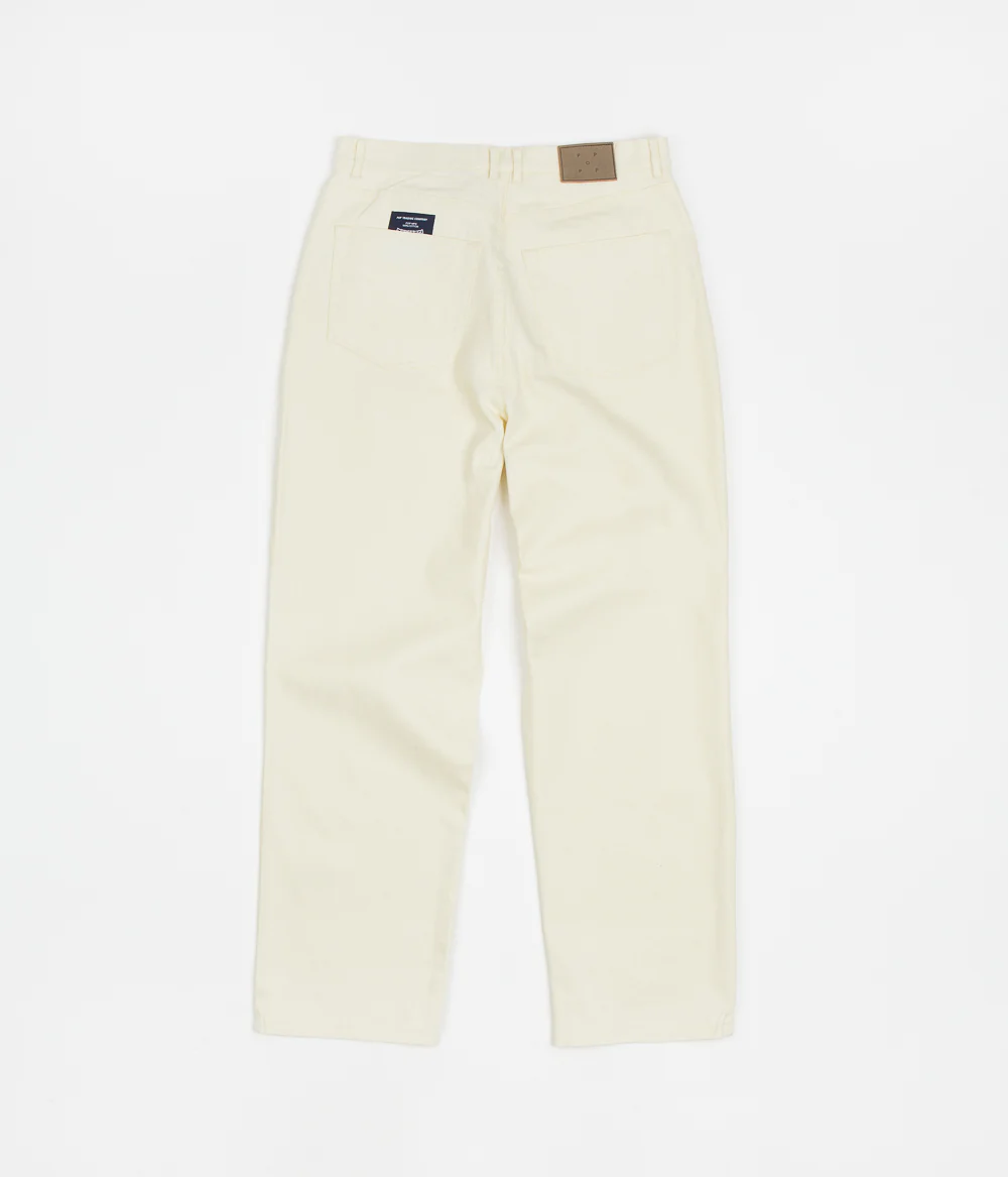 Pop Trading Company DRS Canvas Pants - Off White - Image 3