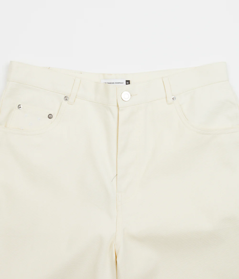 Pop Trading Company DRS Canvas Pants - Off White - Image 4