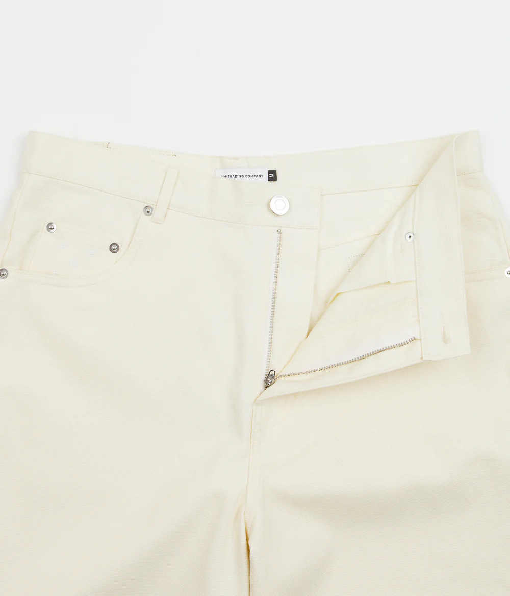 Pop Trading Company DRS Canvas Pants - Off White - Image 5