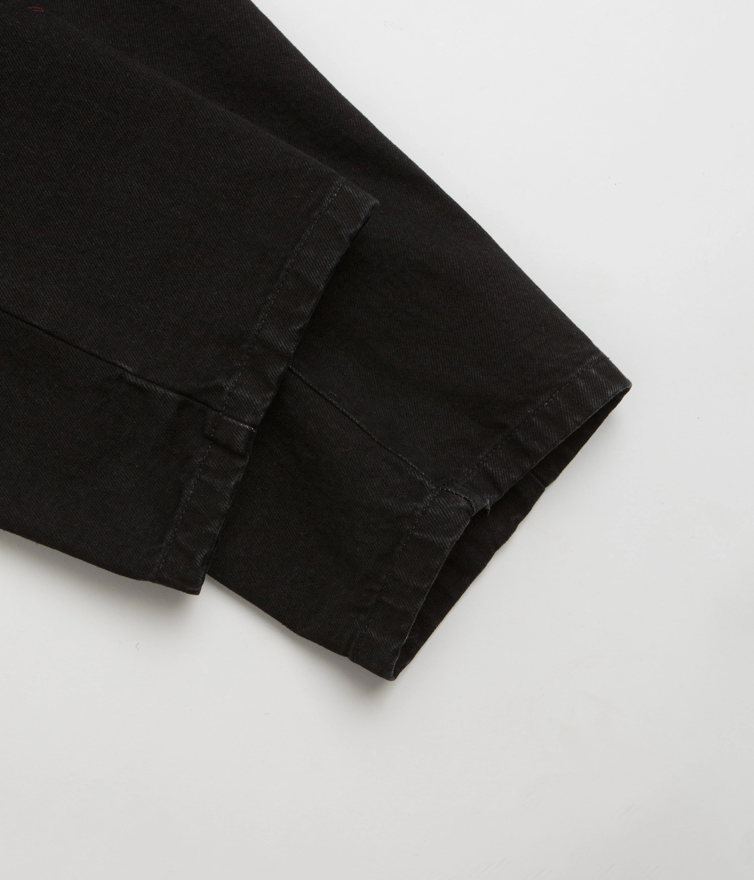 Pop Trading Company DRS Denim Arch Pants - Rinsed Black - Image 11