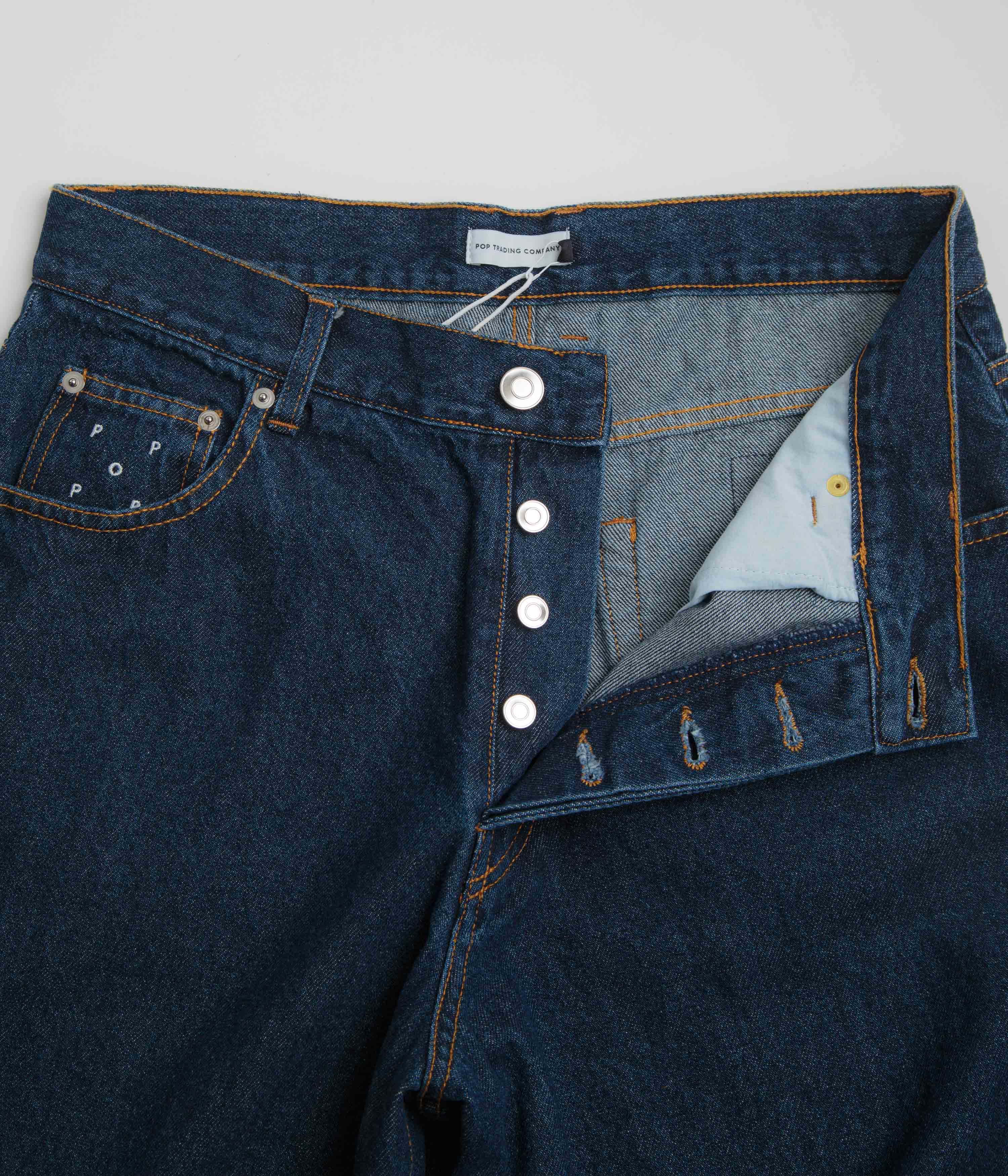 Pop Trading Company DRS Denim Pants - Rinsed - Image 6