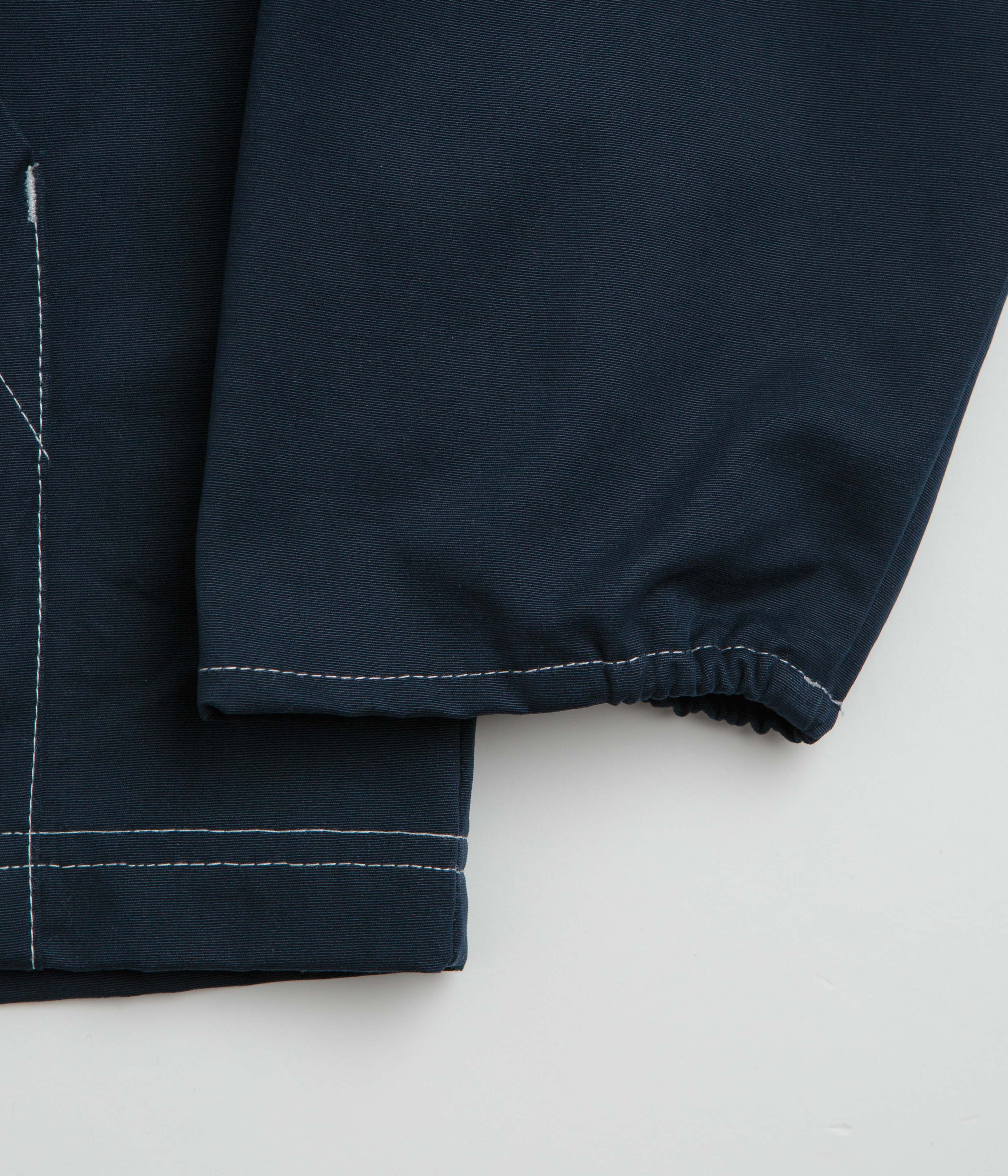 Pop Trading Company DRS Hooded Halfzip Jacket - Navy - Image 9