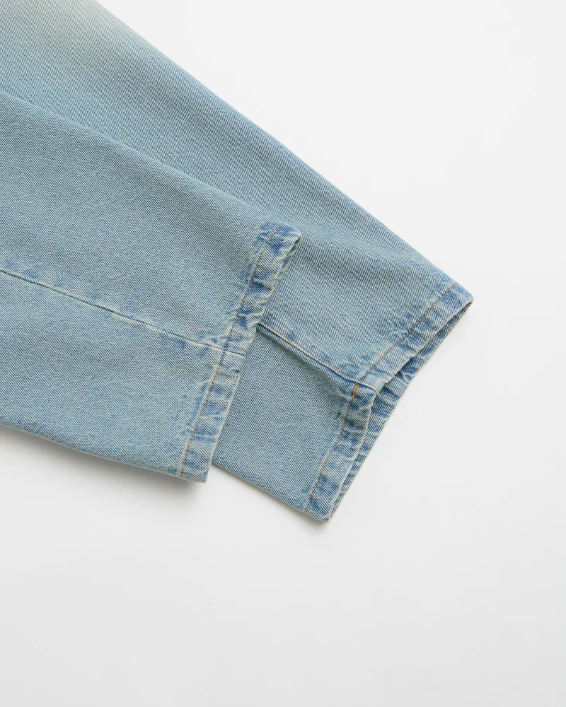 Pop Trading Company DRS Pants - Washed Denim / Blue - Image 9