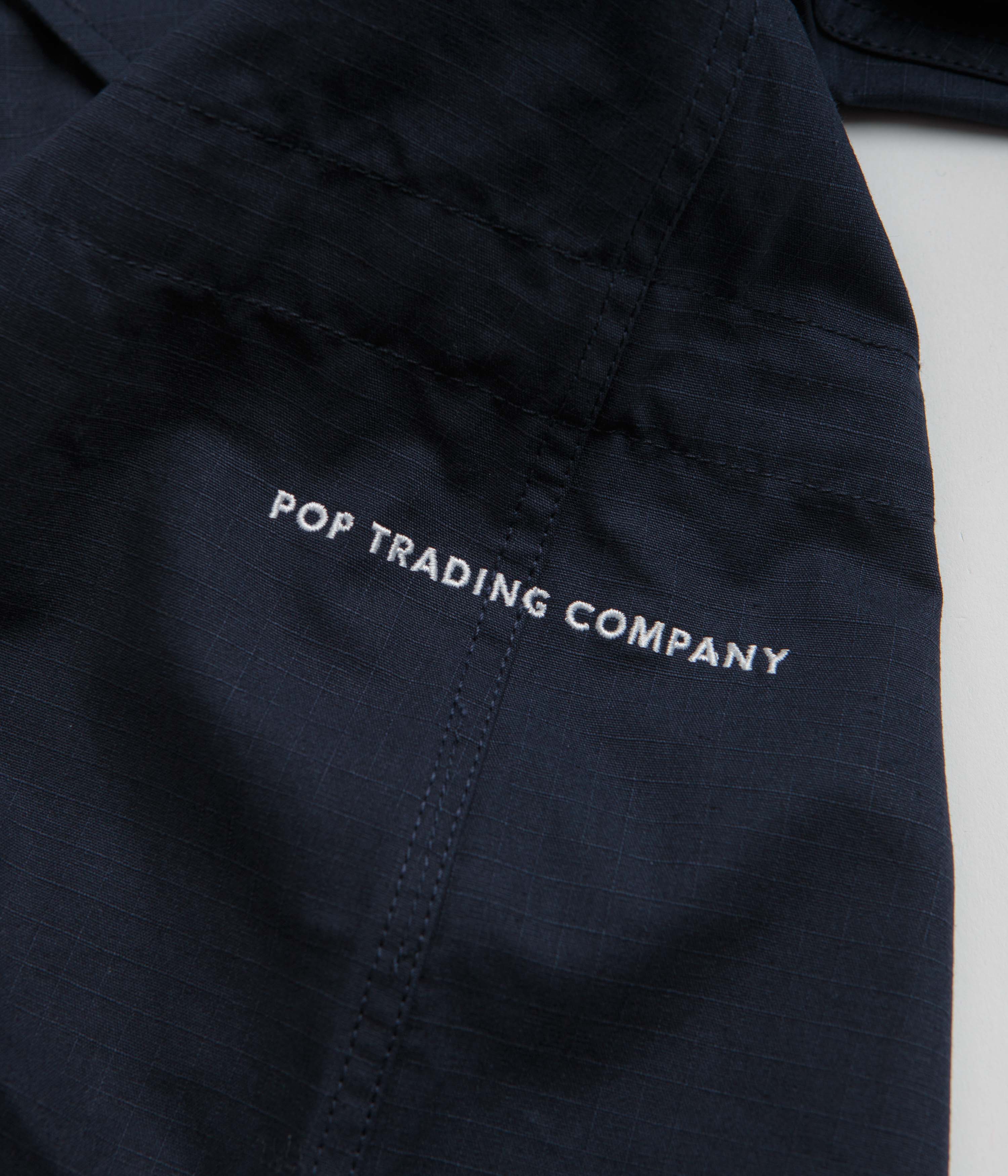 Pop Trading Company Fish Tail Jacket - Navy - Image 6