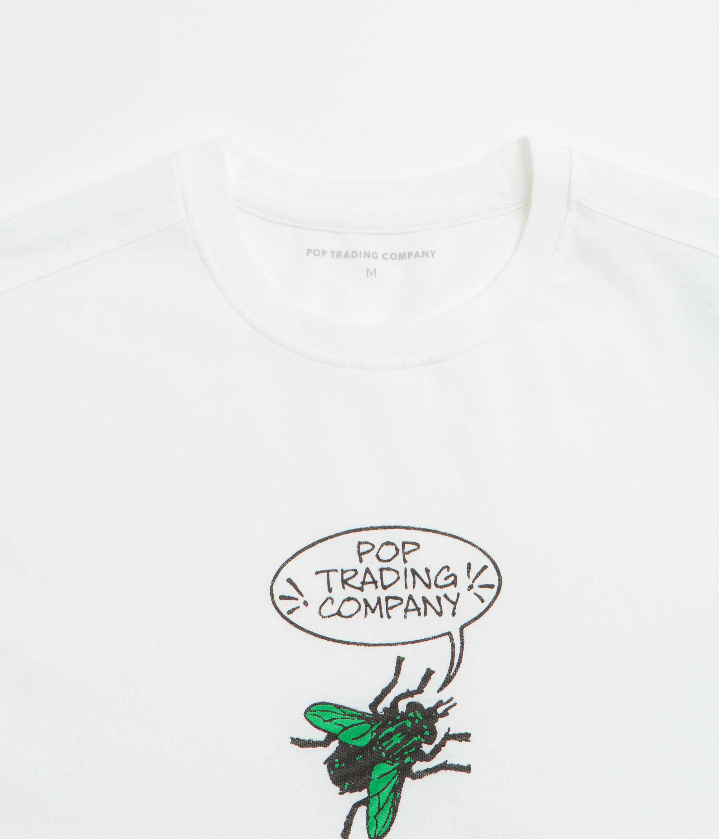 Pop Trading Company Fly T-Shirt - White - Image 2