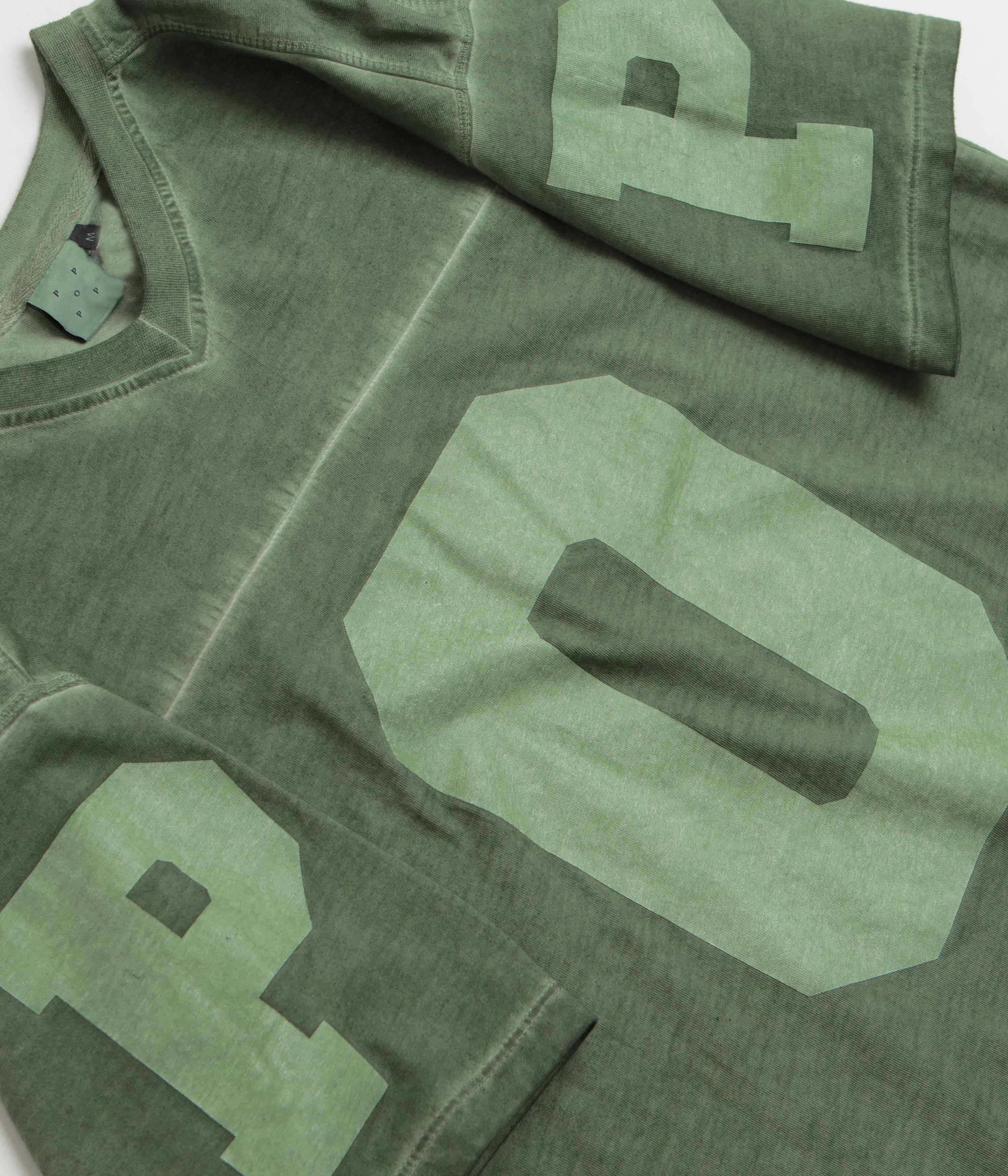 Pop Trading Company Football T-Shirt - Four Leaf Clover - Image 3