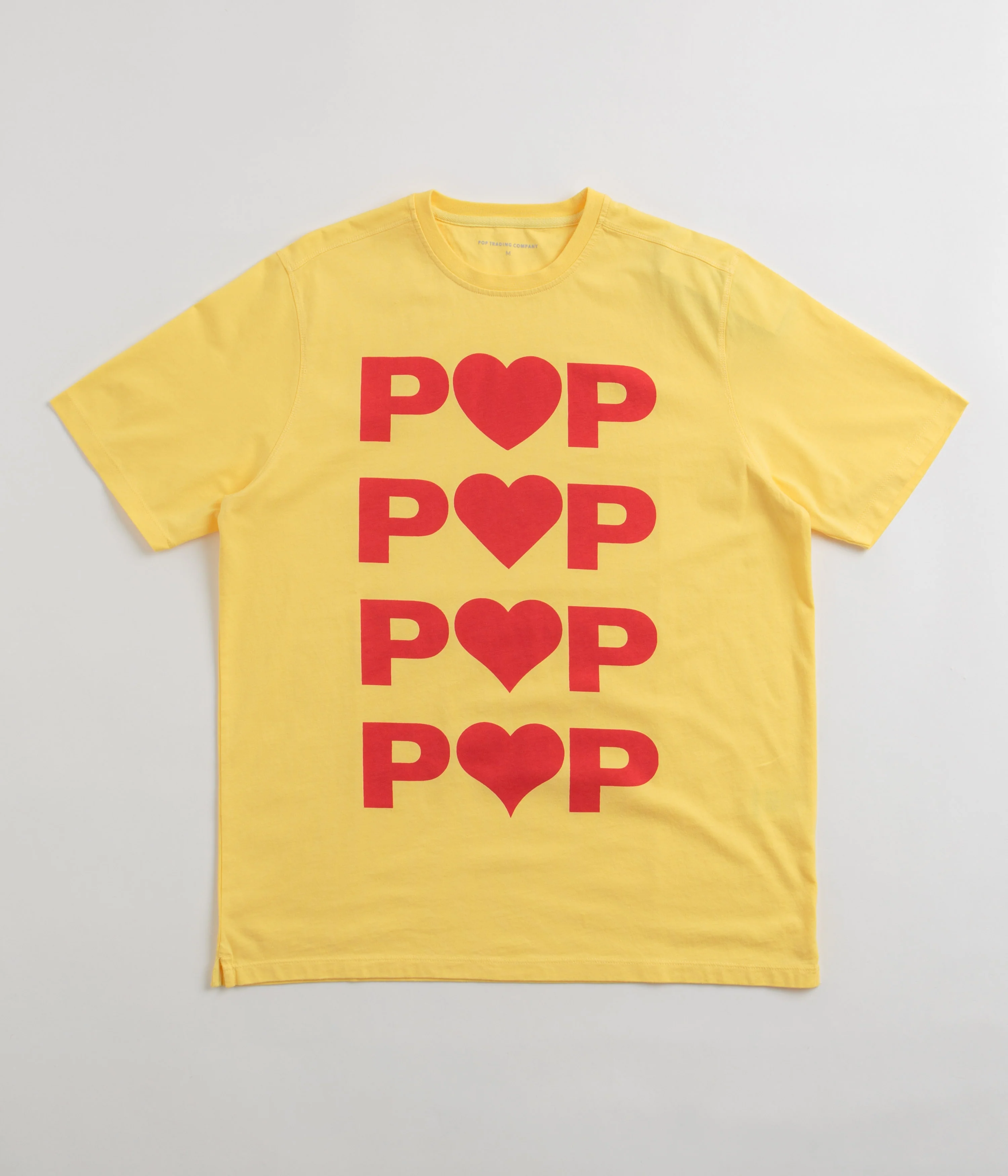 Pop Trading Company Hearts T-Shirt - Snapdragon