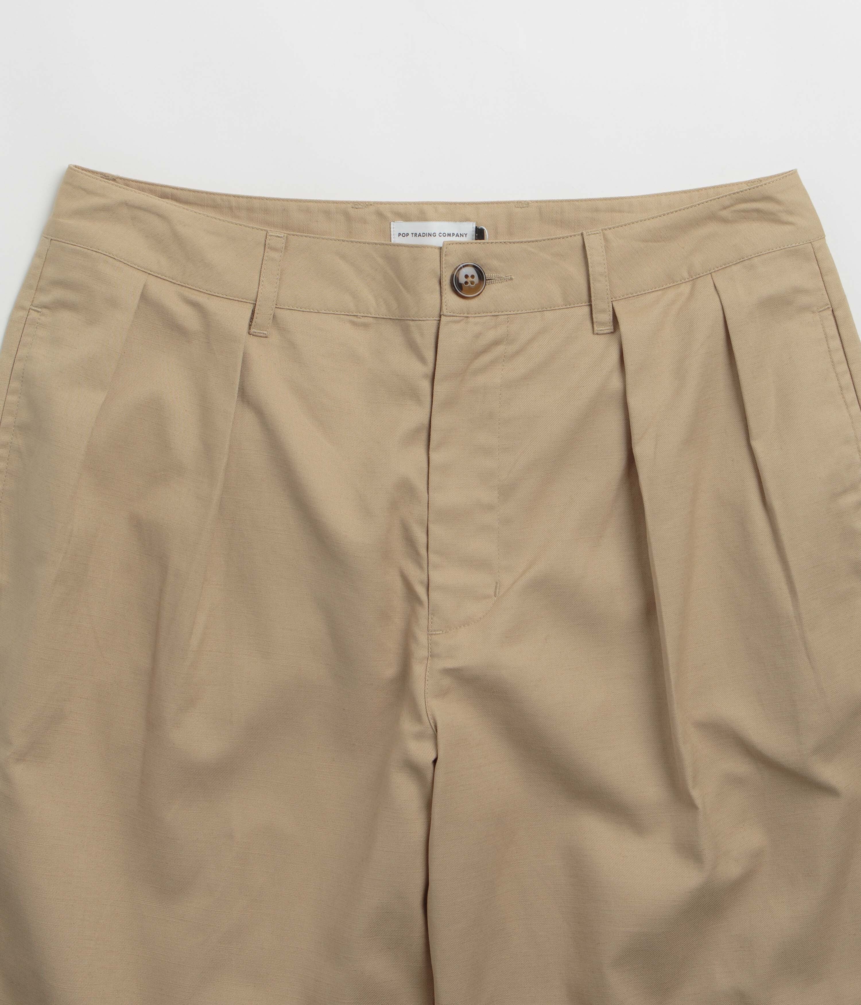 Pop Trading Company Hewitt Suit Pants - White Pepper - Image 4
