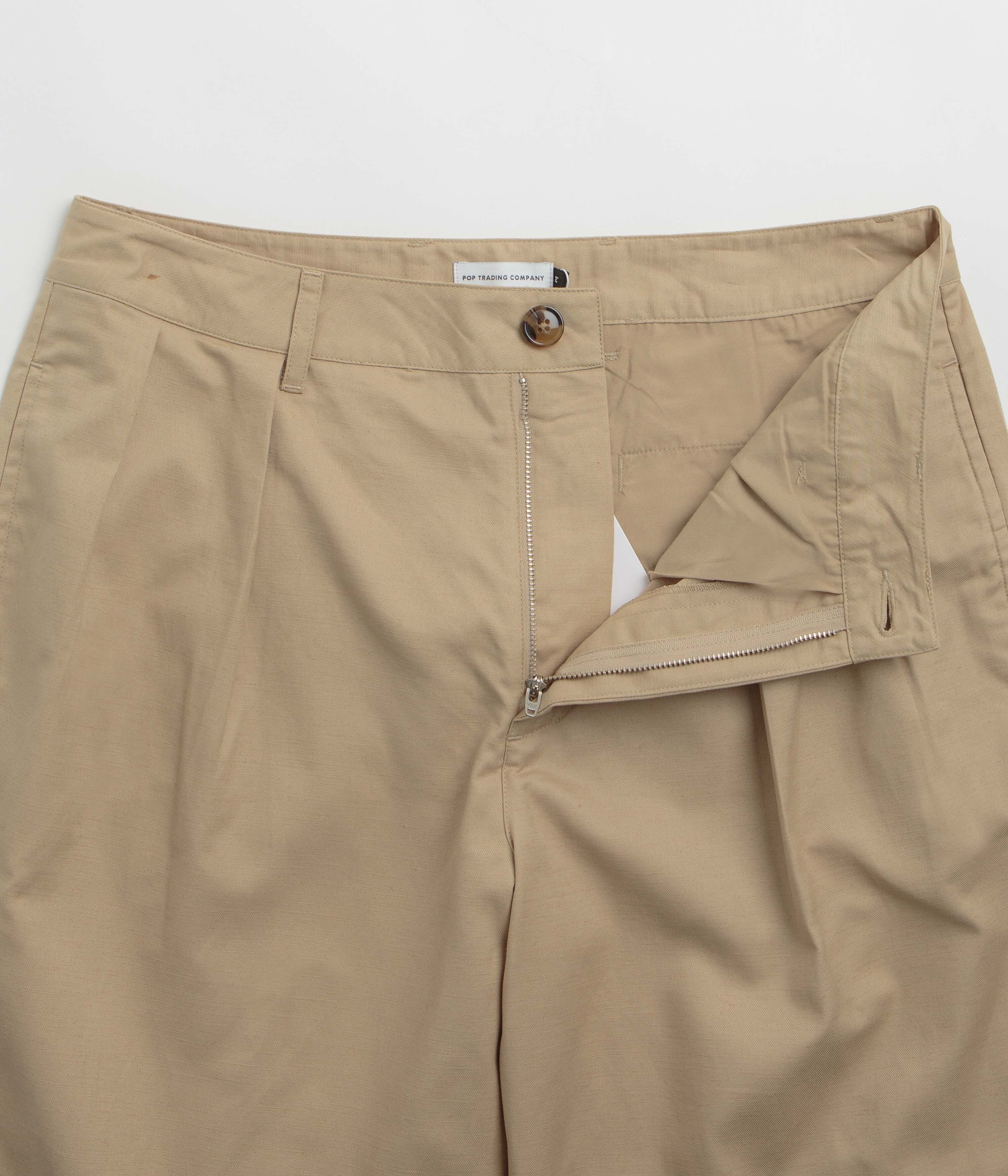 Pop Trading Company Hewitt Suit Pants - White Pepper - Image 5