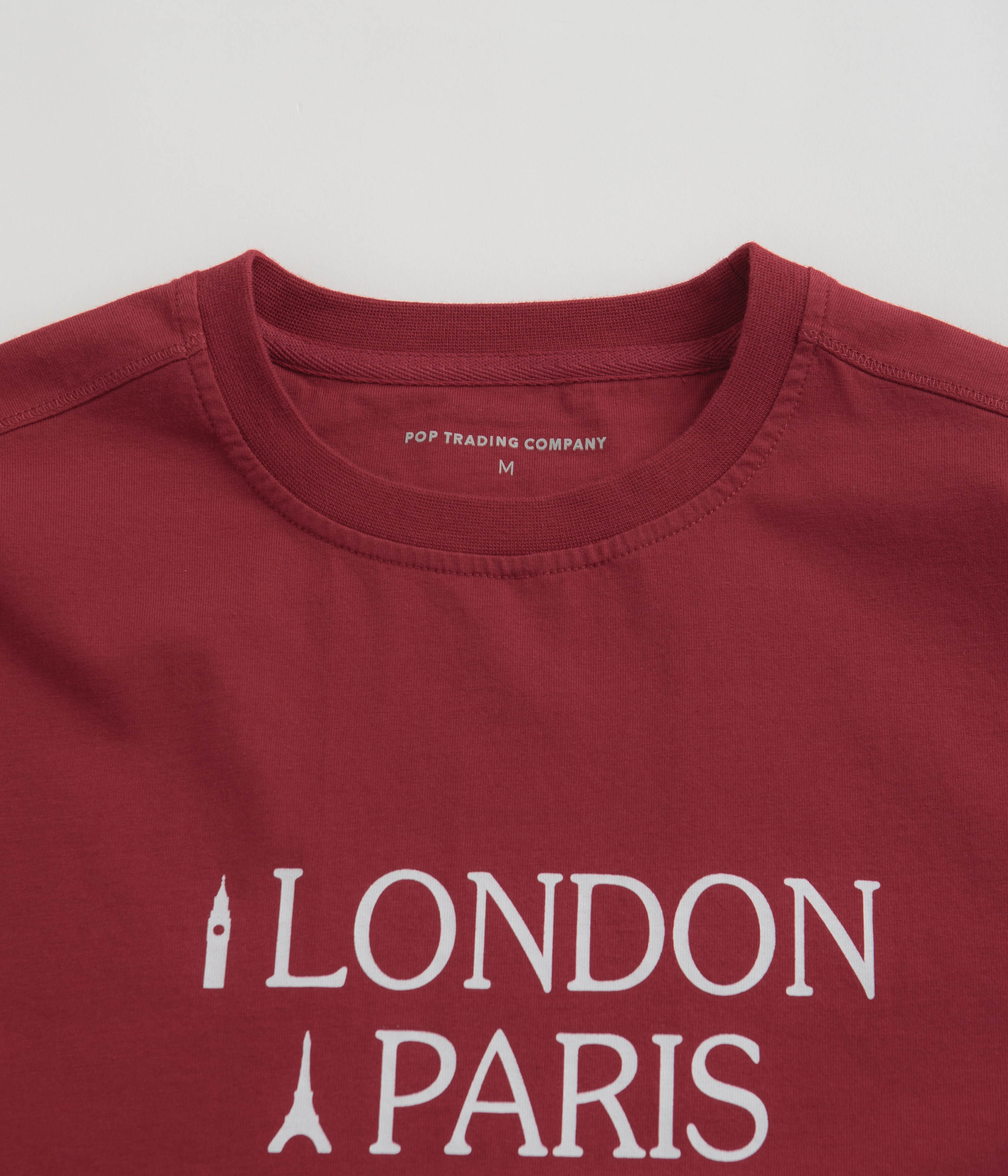 Pop Trading Company Icons T-Shirt - Rio Red - Image 2