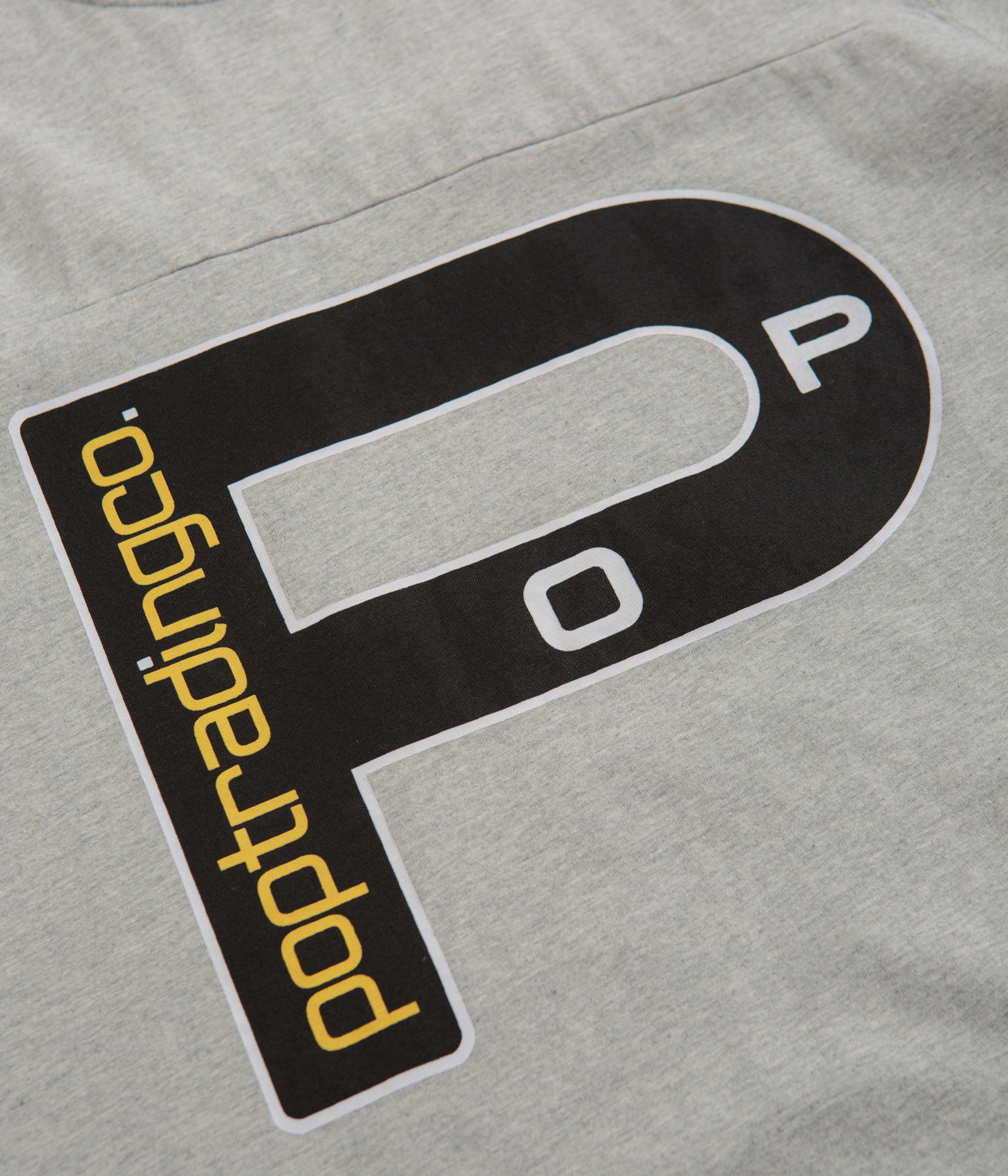 Pop Trading Company Nautica T-Shirt - Grey Heather - Image 4