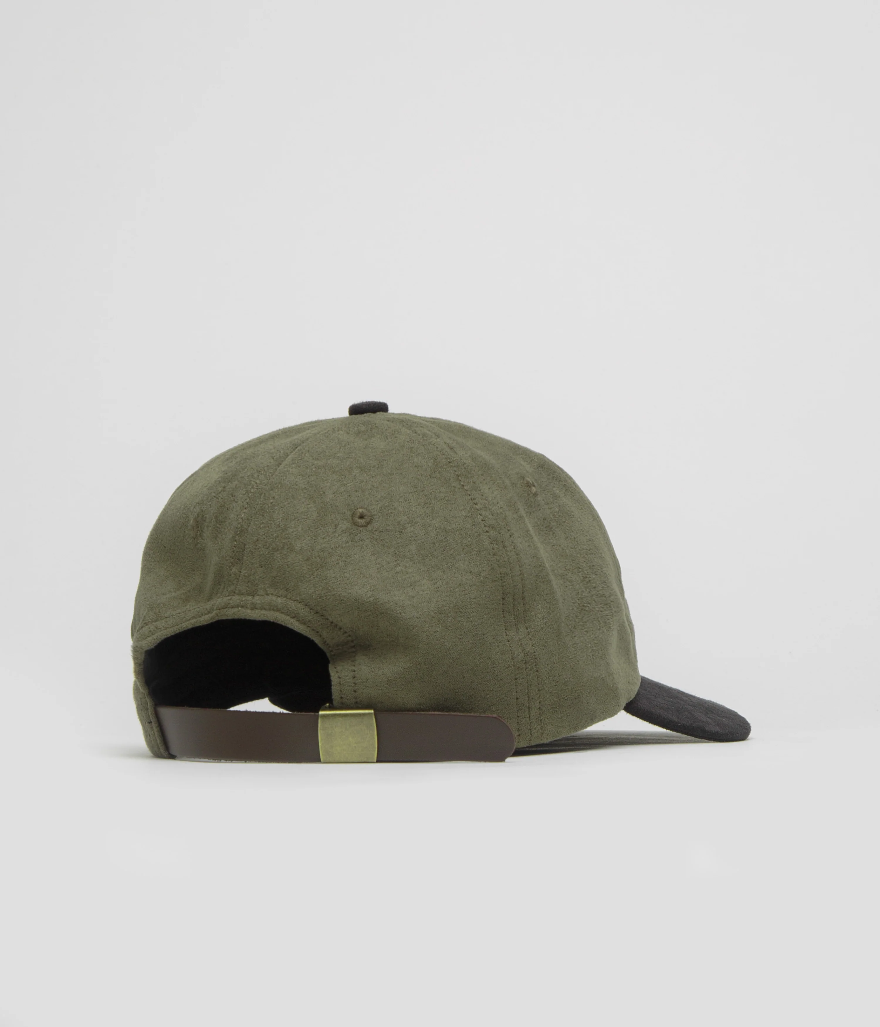 Pop Trading Company O Cap - Olive / Black - Image 3