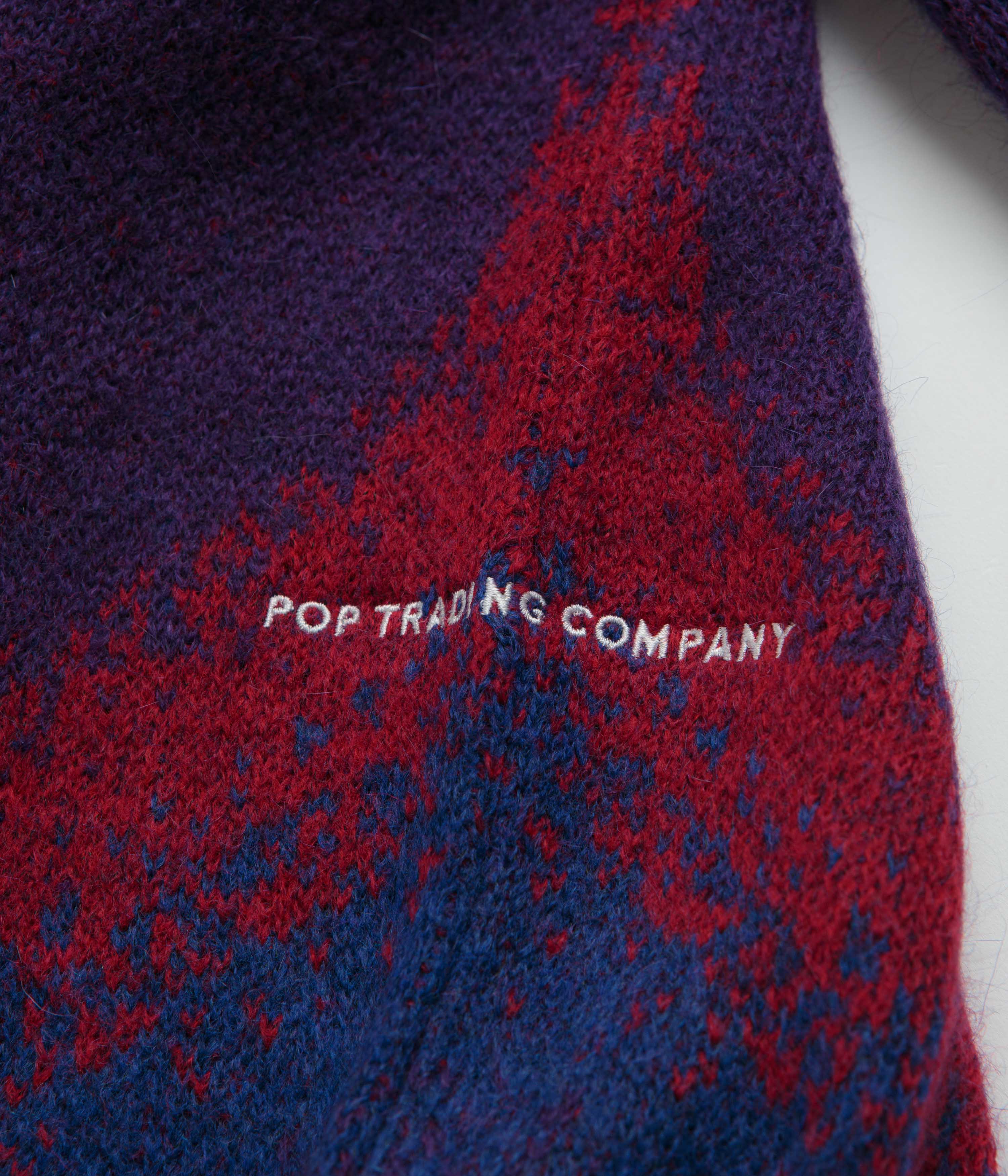 Pop Trading Company O Knitted Crewneck Sweatshirt - Mysterioso - Image 4