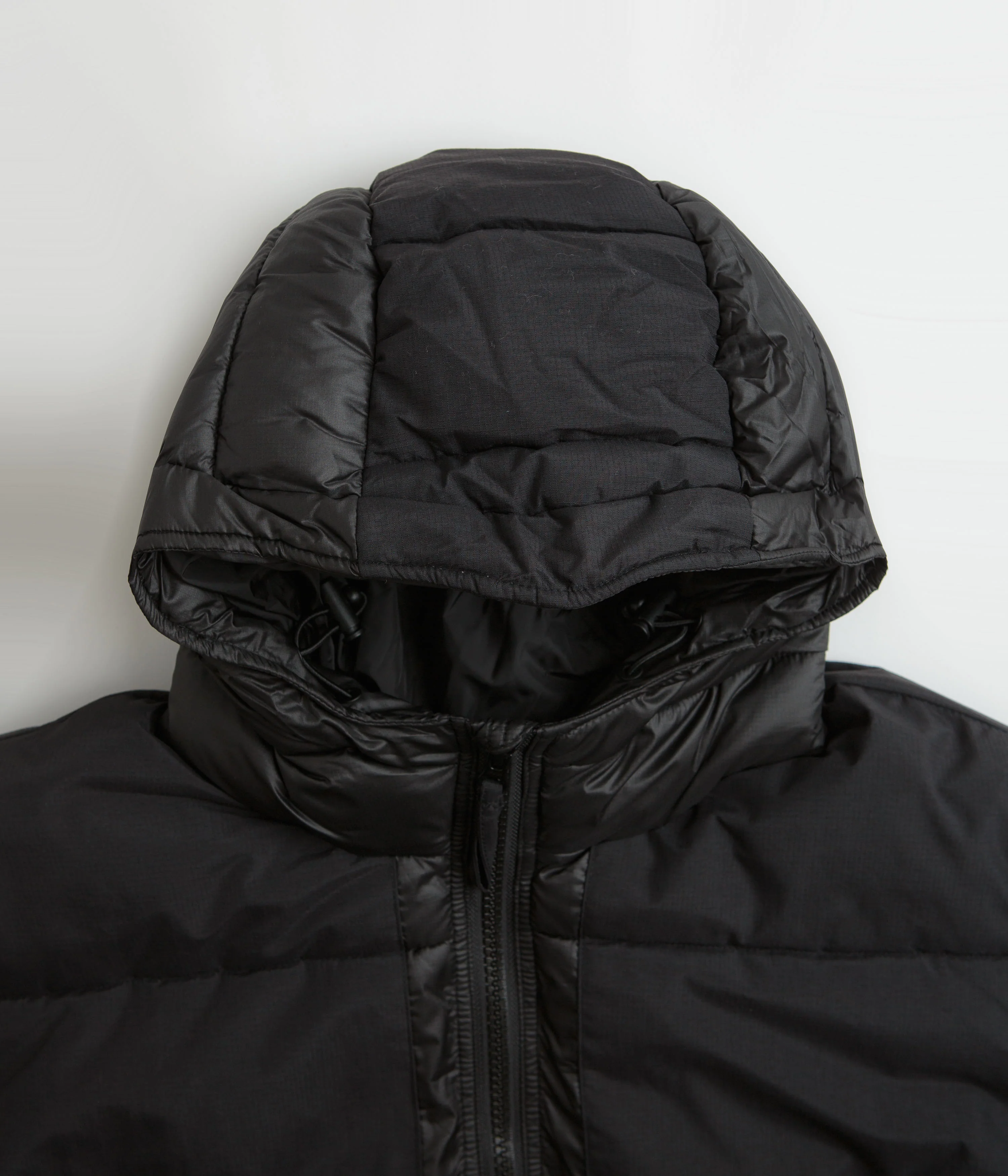 Pop Trading Company Puffer Jacket - Black - Image 3