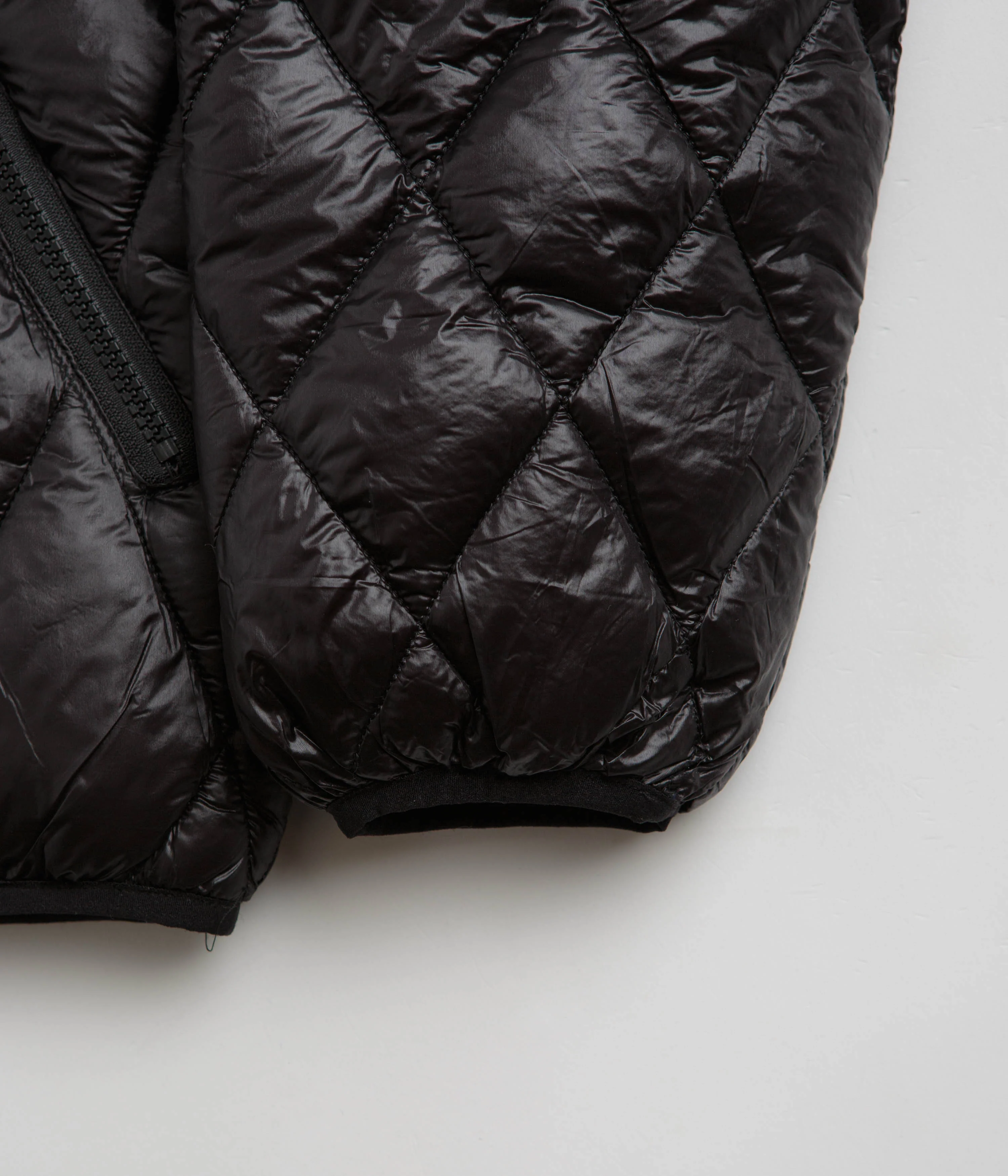 Pop Trading Company Quilted Reversible Jacket - Black - Image 7