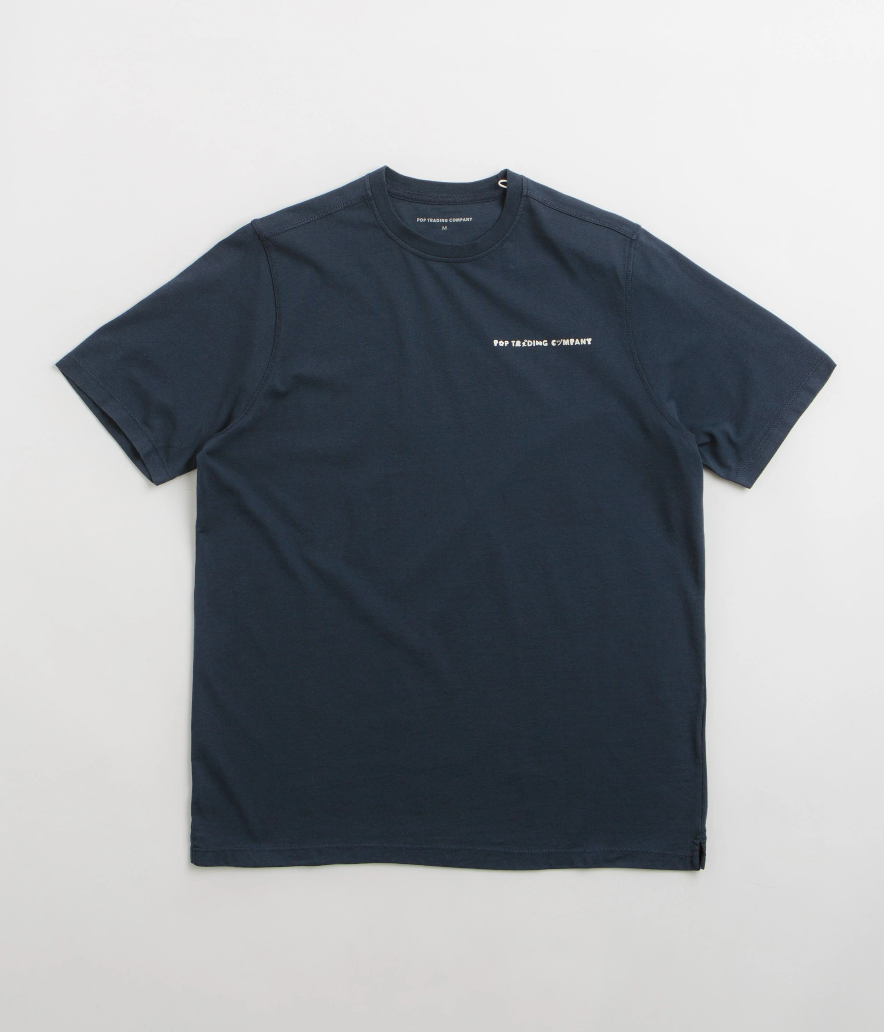 Pop Trading Company Reni T-Shirt - Navy / Glow In The Dark - Image 2
